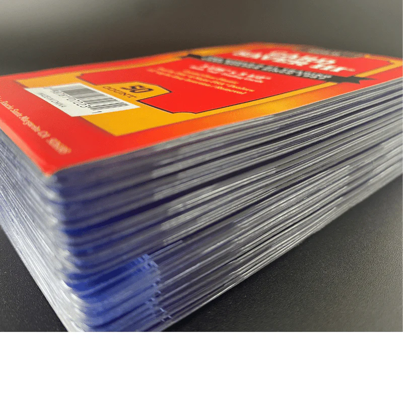 1000ct Case Card Saver 3 Semi-Rigid Holder Cardboard Gold - Image 3