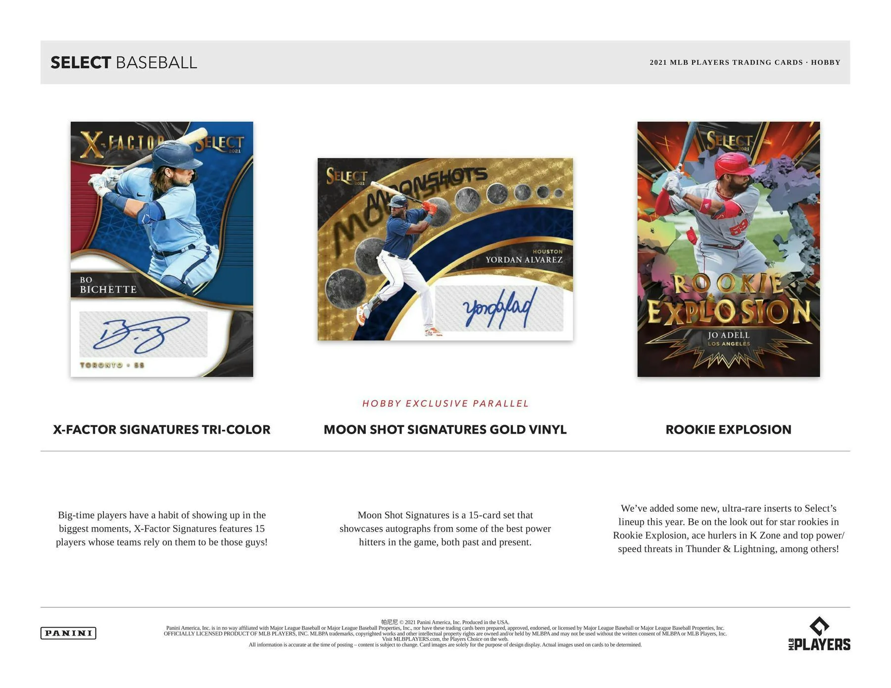 2021 Panini Select Baseball Hobby Box - Image 7