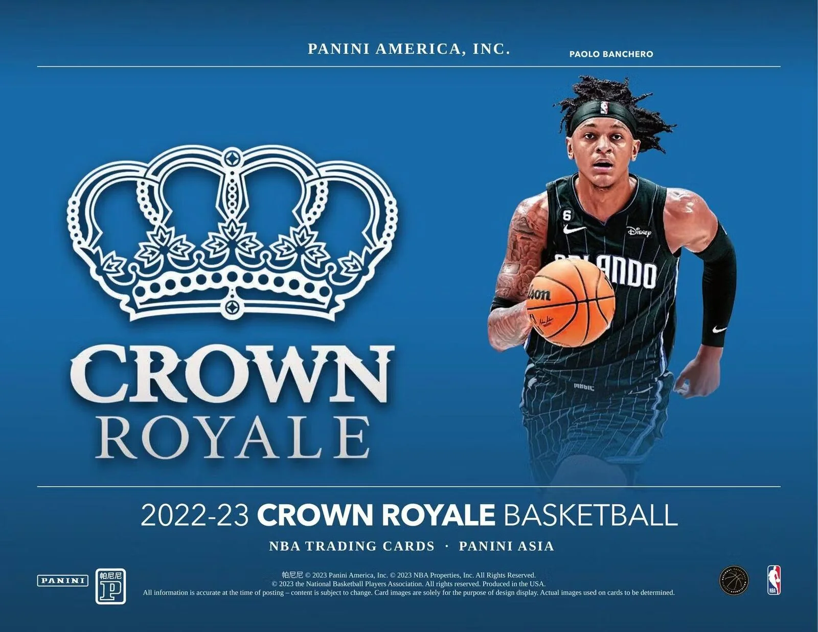 2022-23 PANINI CROWN ROYALE NBA BASKETBALL ASIA TMALL BOX - FREE SHIPPING 🔥🔥🔥 - Image 3