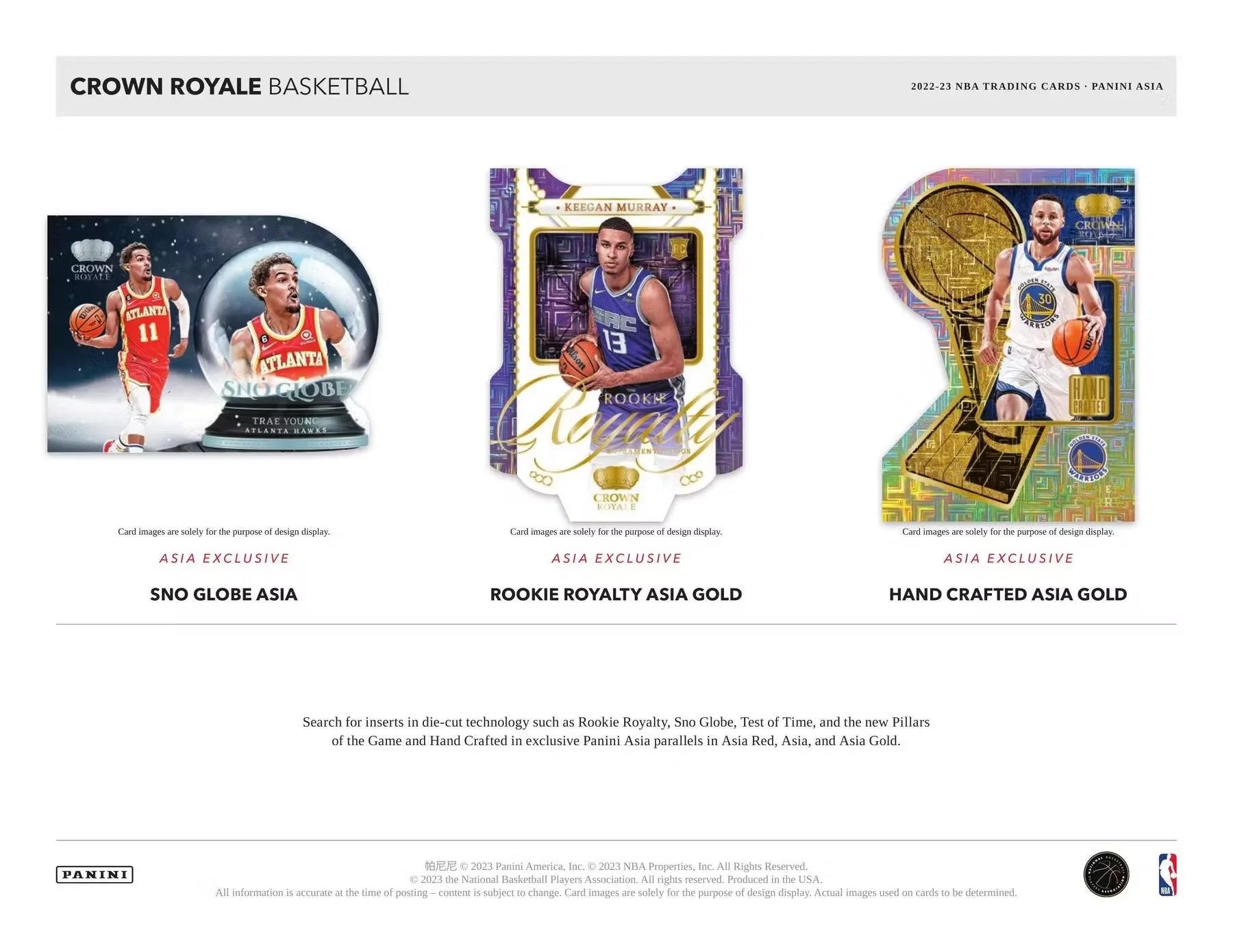 2022-23 Crown Royale NBA Basketball Asia Tmall Box - Image 6