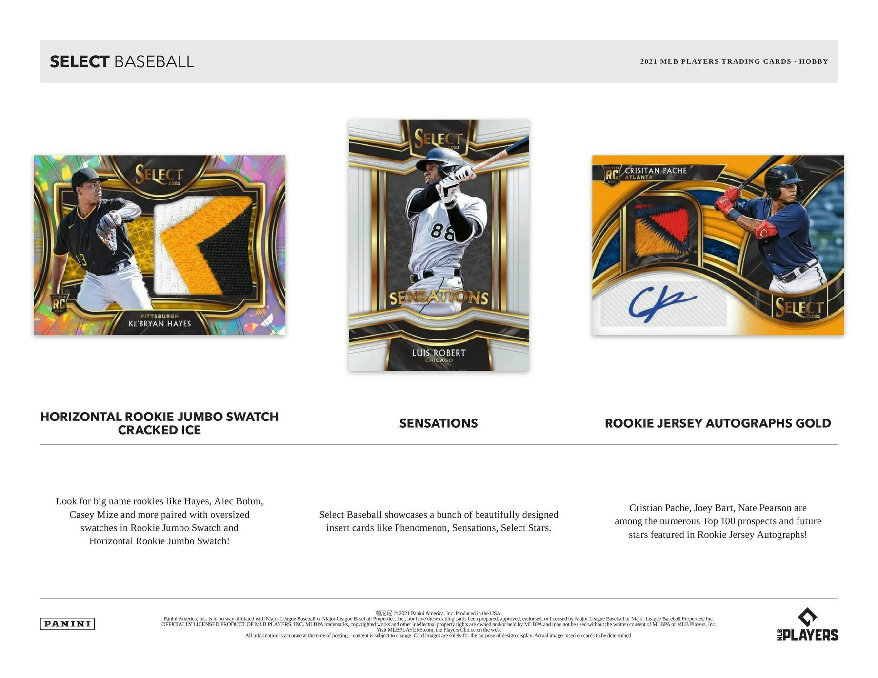 2021 Panini Select Baseball Hobby Box - Image 5