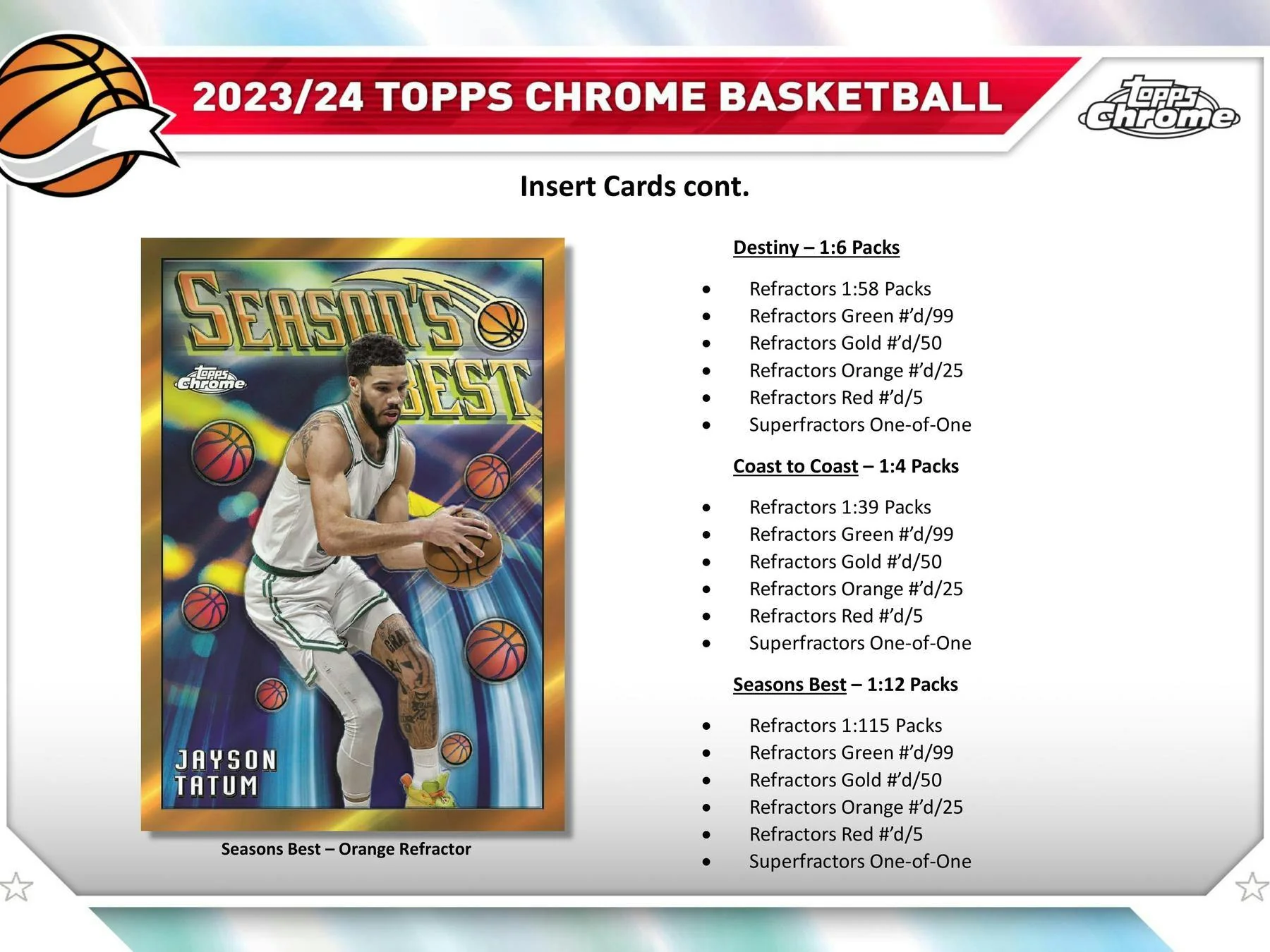 2023-24 Topps Chrome Basketball Hobby Box - Image 6
