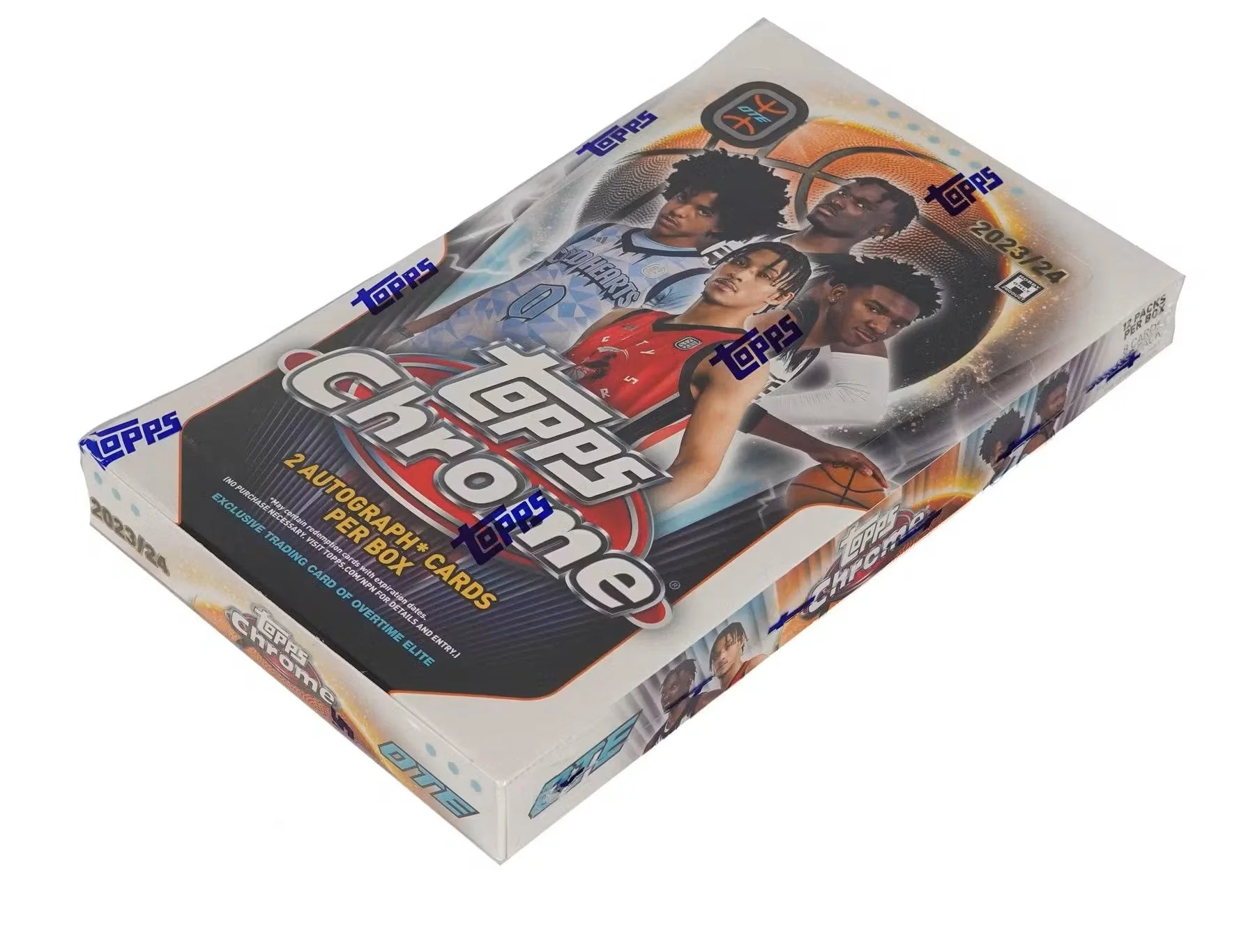 2023-24 Topps Chrome Overtime Elite Basketball Hobby Box - Image 2