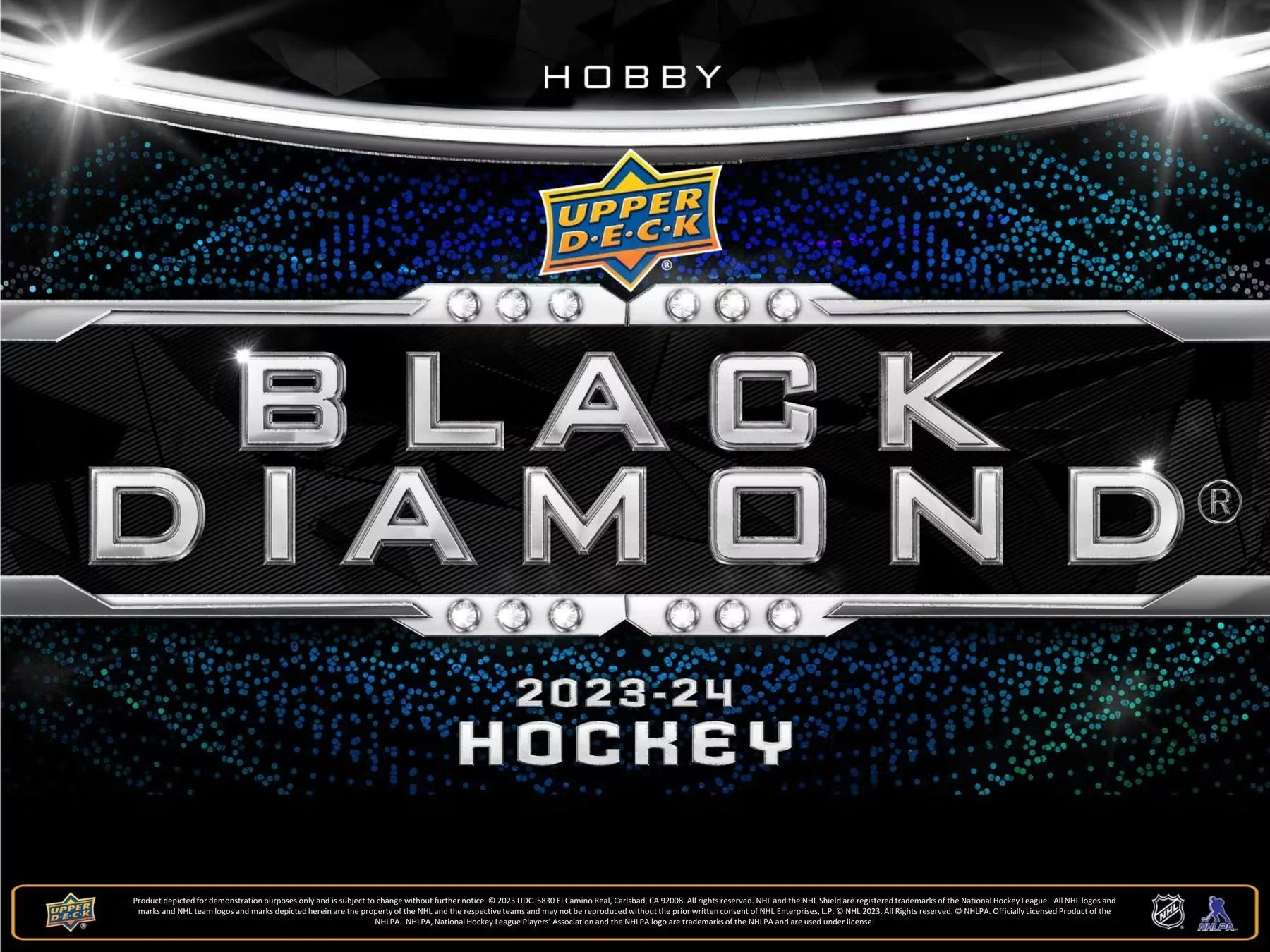 2023-24 Upper Deck Black Diamond Hockey CDD Exclusive Hobby Box - Image 3