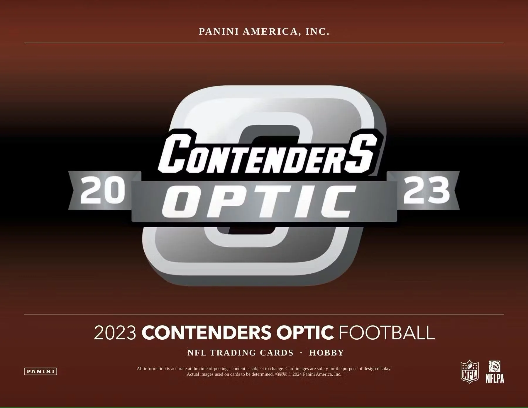 2023 Panini Contenders Optic Football Hobby Box - Image 3