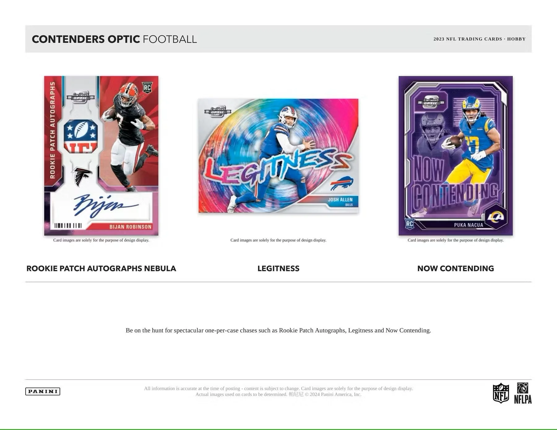 2023 Panini Contenders Optic Football Hobby Box - Image 6