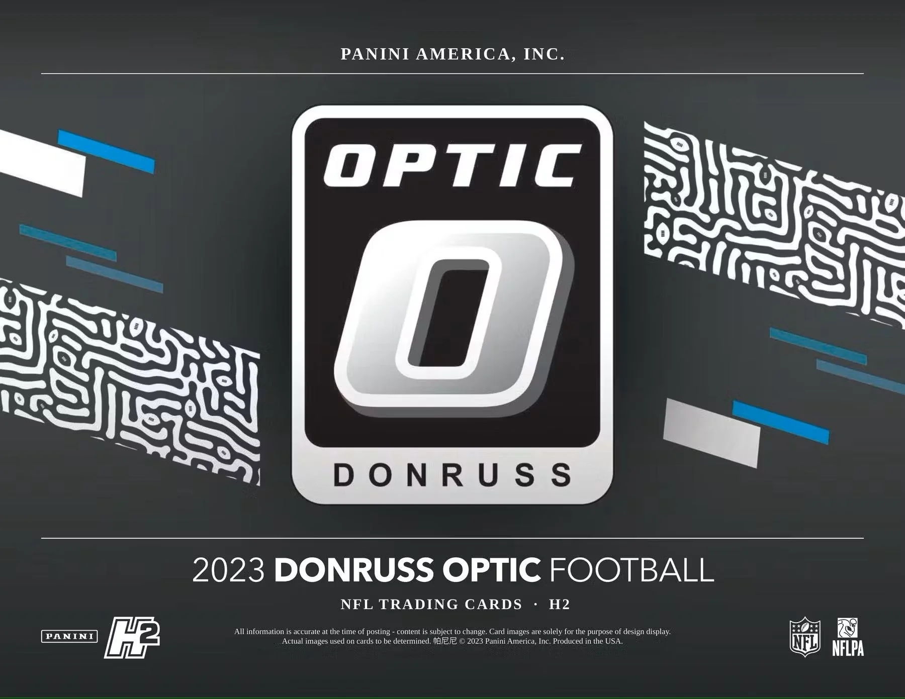2023 Panini Donruss Optic Football H2 Box - Image 3