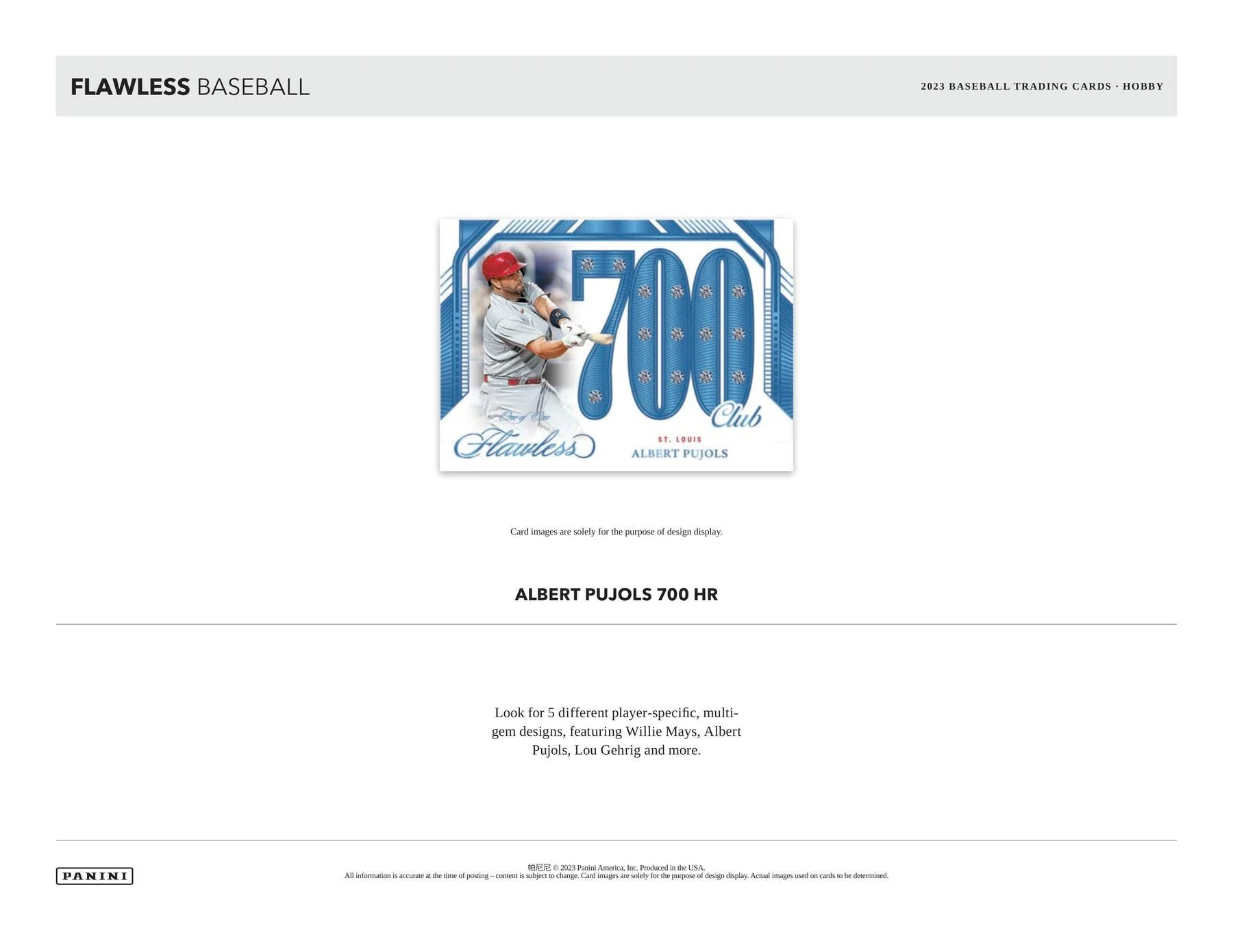 2023 Panini Flawless Baseball Hobby 2-Box Case - Image 8