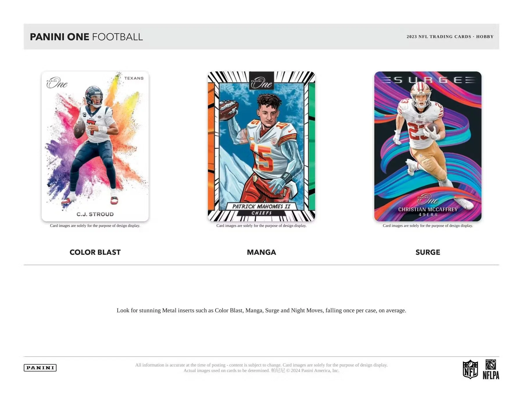 2023 Panini One Football Hobby Box - Image 6