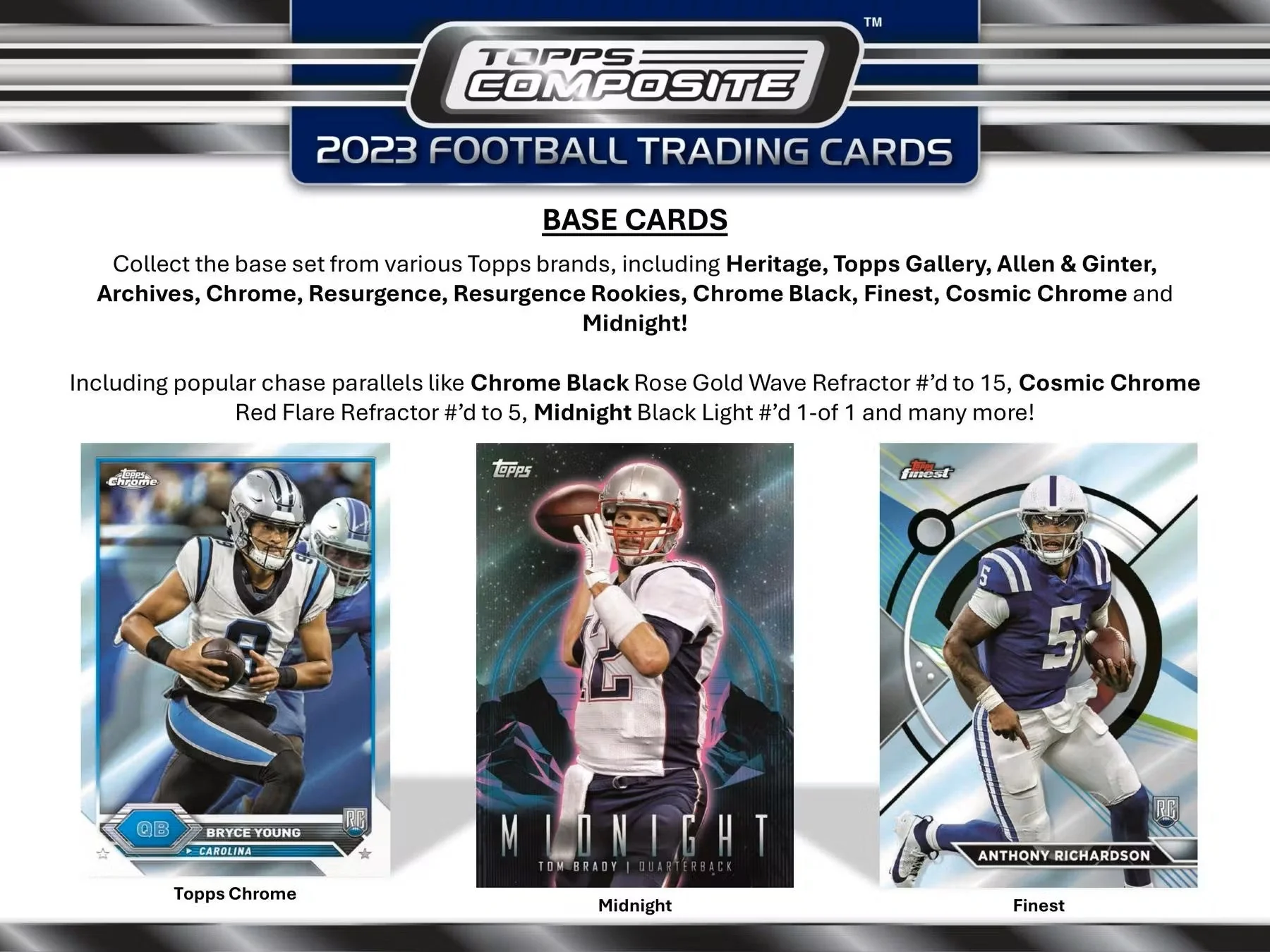 2023 Topps Composite Football Hobby Box - Image 12