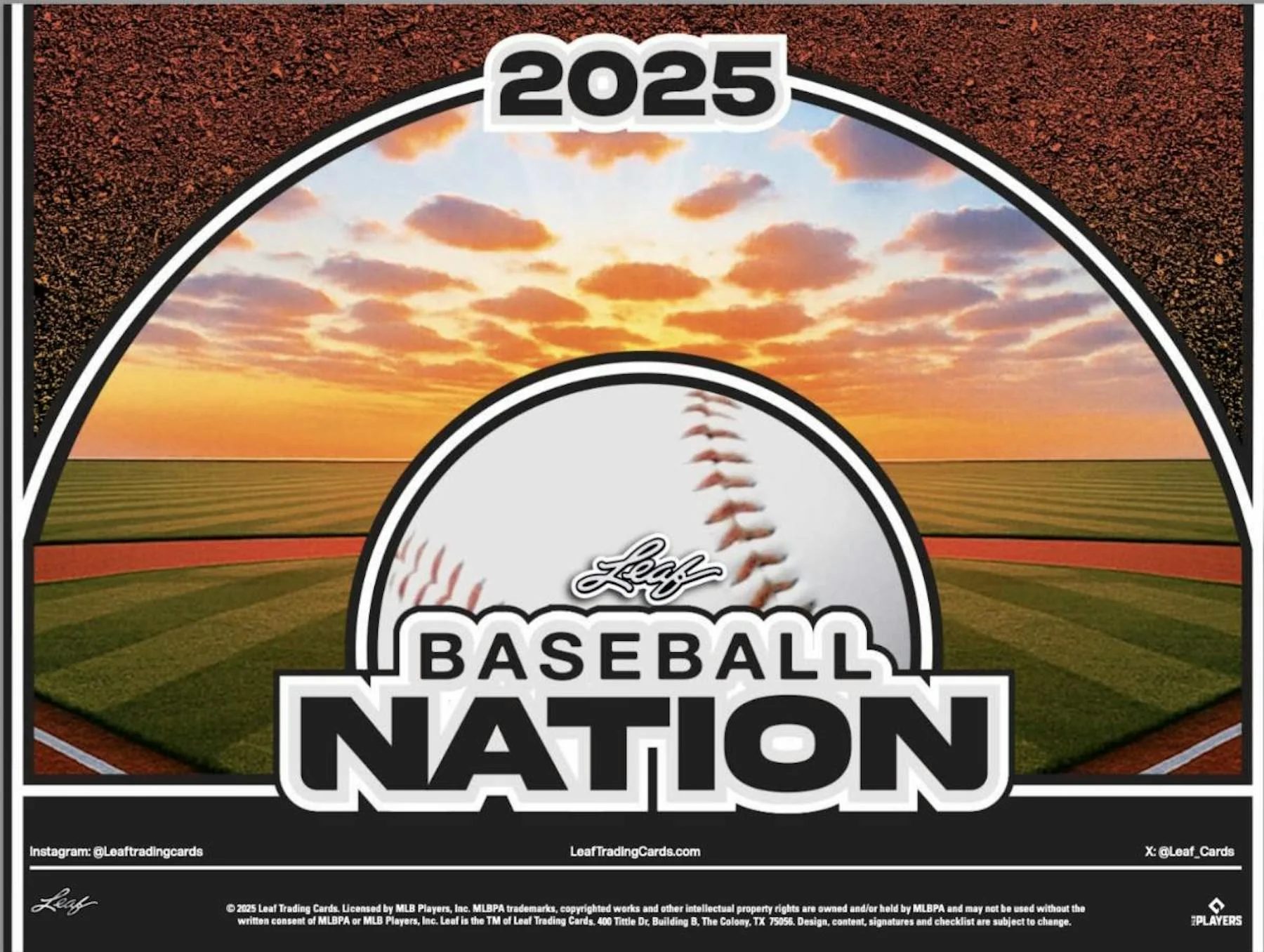 2025 Leaf Baseball Nation Hobby Box | Columbia Sports Cards - Image 2