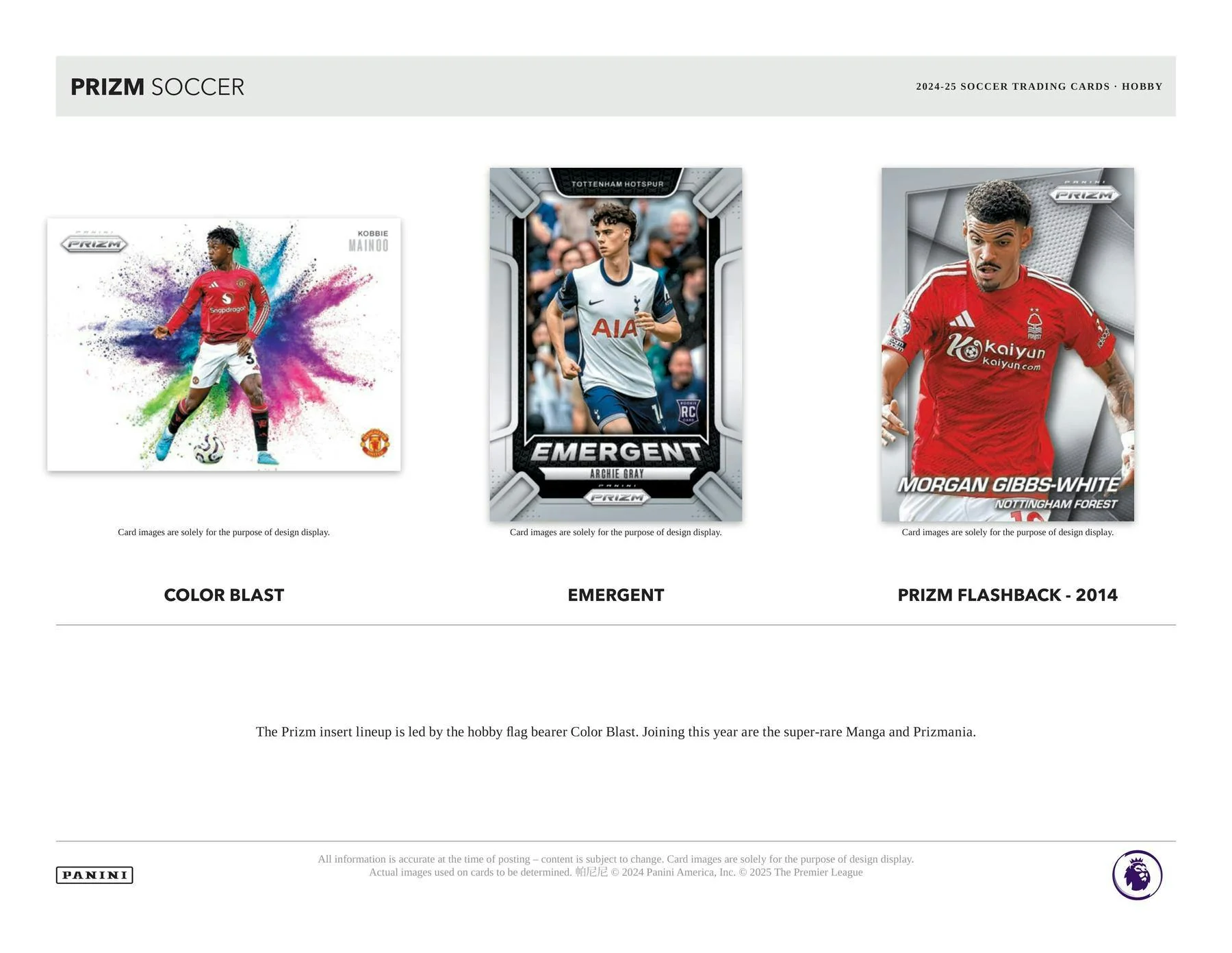 2024-25 Panini Prizm Premier League EPL Soccer Hobby Box - Image 5