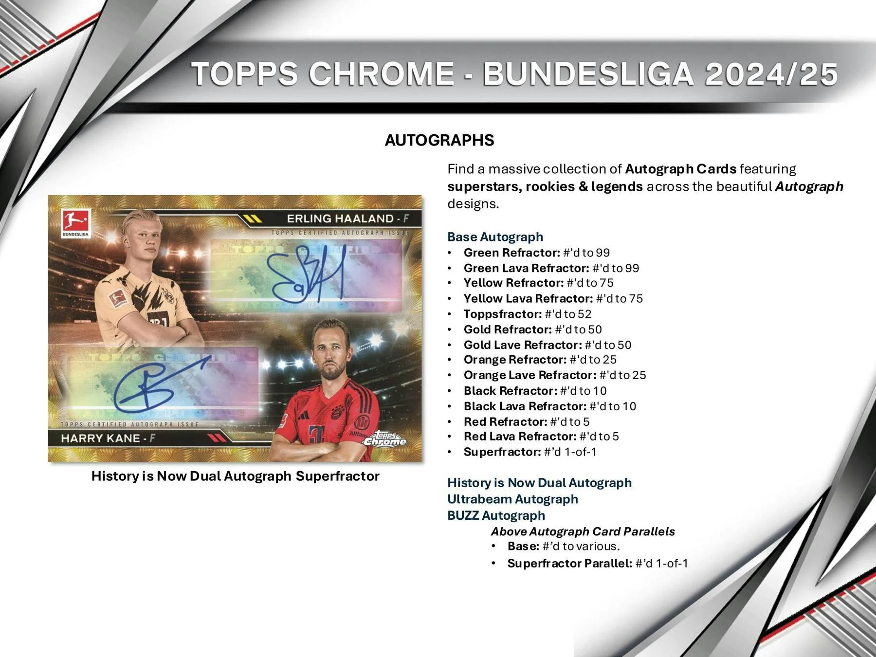 2024-25 Topps Chrome Bundesliga Hobby Box | Columbia Sports Cards & More - Image 9
