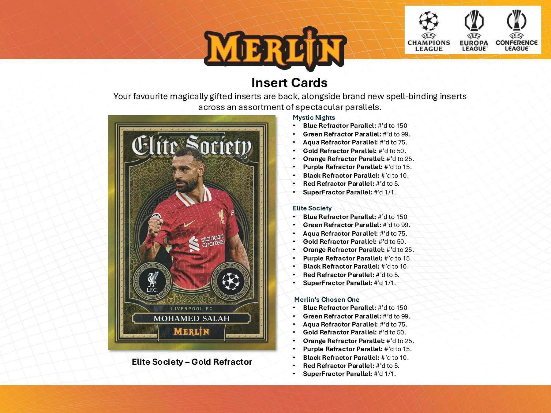 2024/25 Topps Chrome Merlin UEFA Soccer 7-Pack Blaster Box | Columbia Sports Cards - Image 5