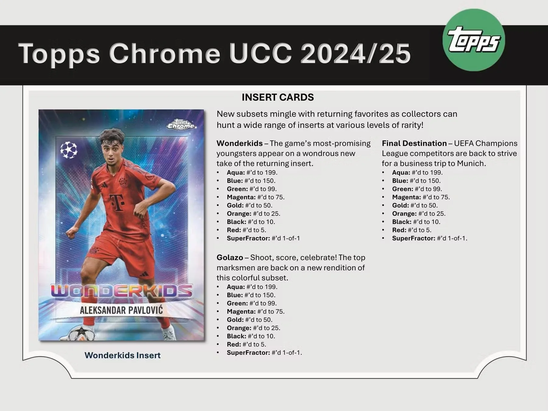 2024-25 Topps Chrome UEFA Club Competitions Soccer Hobby Jumbo Box - Image 6