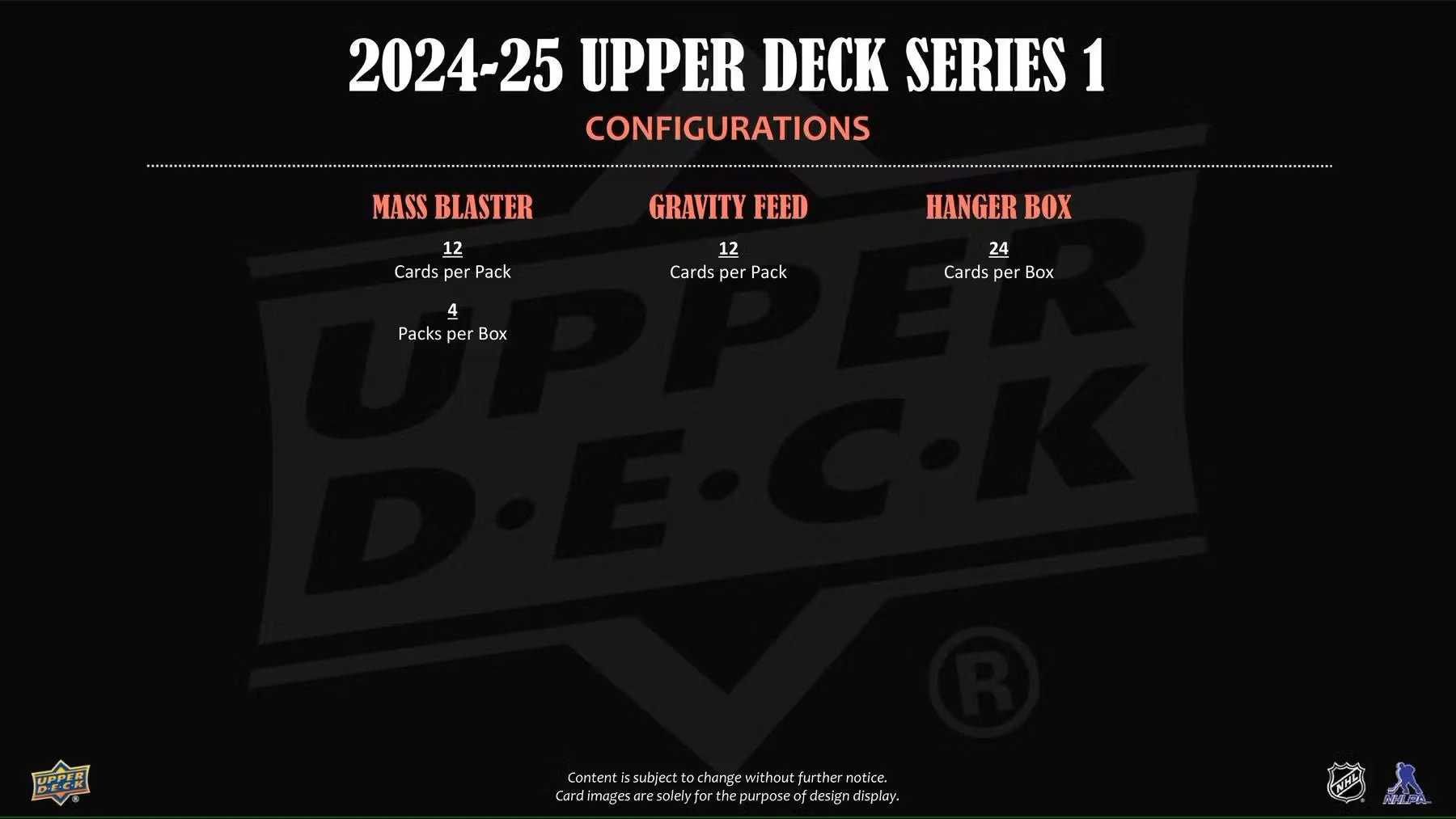 2024/25 Upper Deck Series 1 Hockey Tin - Image 10