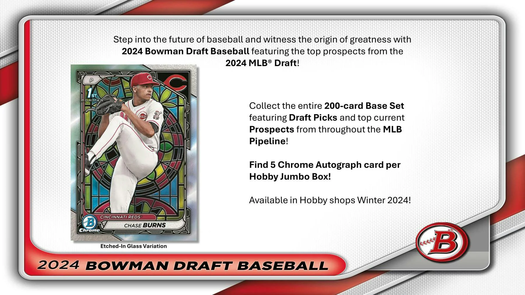 2024 Bowman Draft Baseball Super Jumbo Box - Image 3