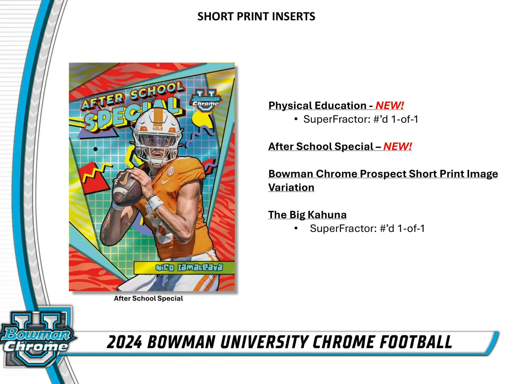 2024 Bowman University Chrome Football Hobby Box - Image 6