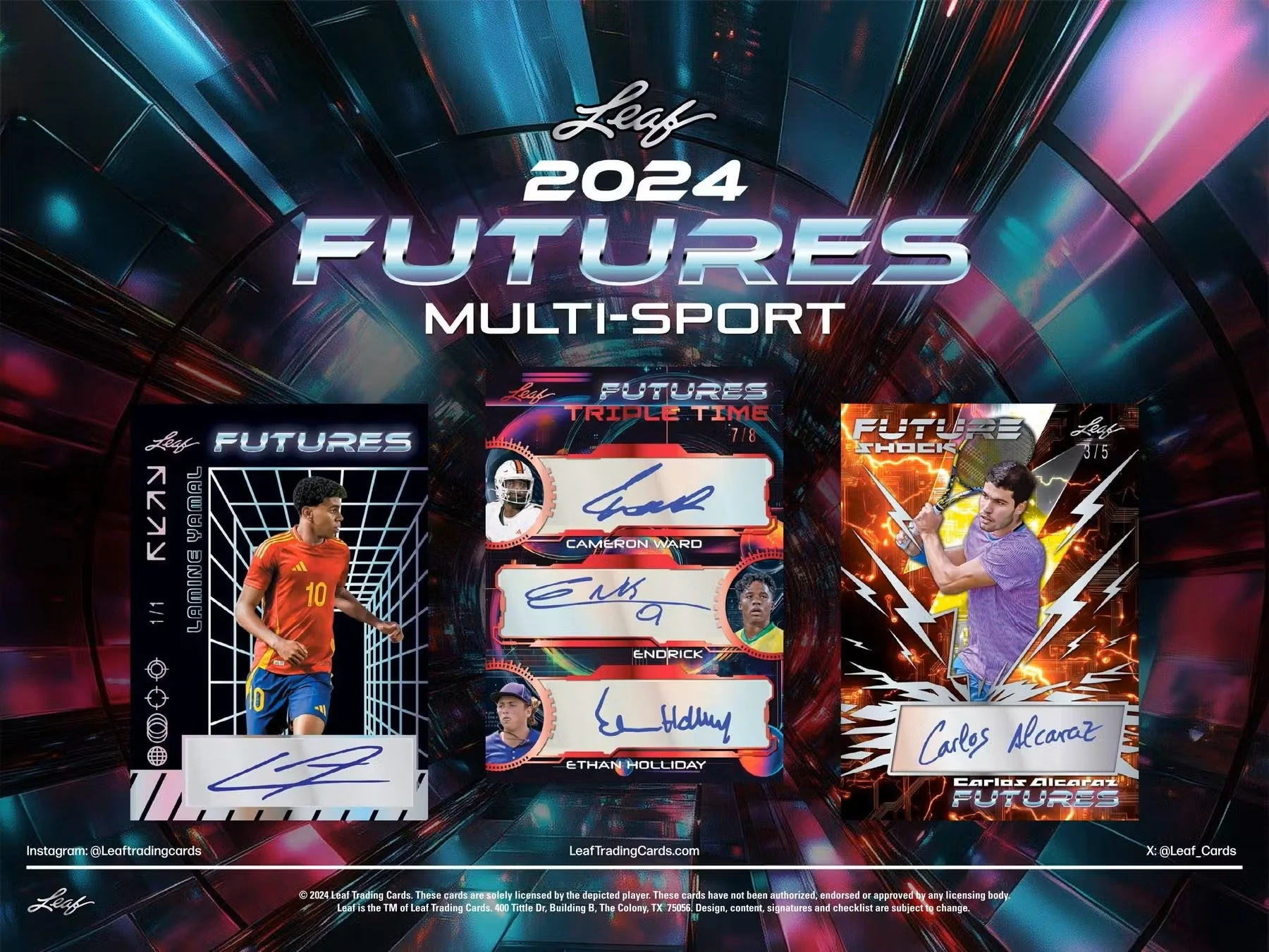 2024 Leaf Futures Multisport Blaster Box - Image 3