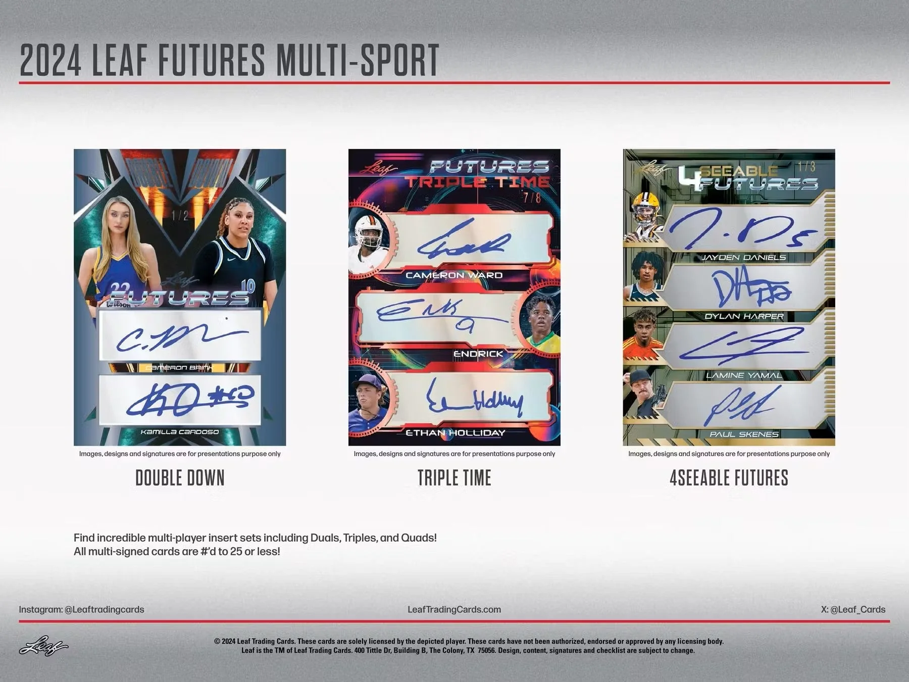 2024 Leaf Futures Multisport Blaster Box - Image 6
