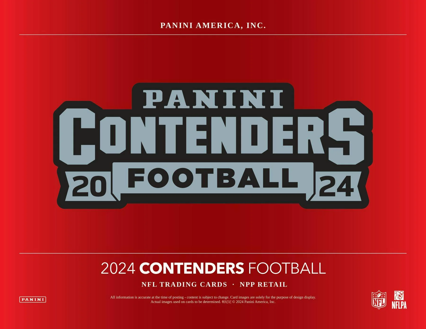 2024 Panini Contenders Football Retail 24-Pack Box | Columbia Sports Cards & More - Image 2