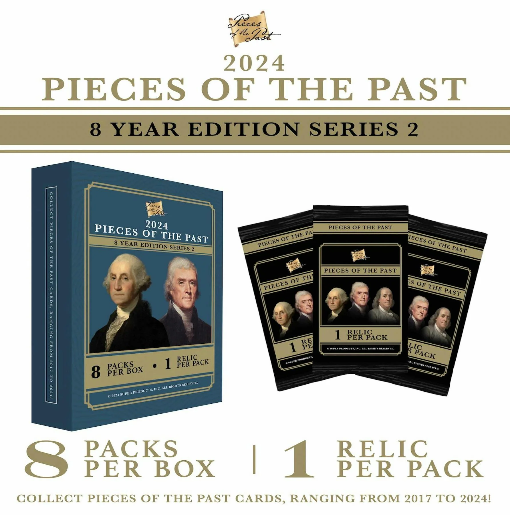 2024 Pieces of The Past 8 Year Series 2 Collection Box