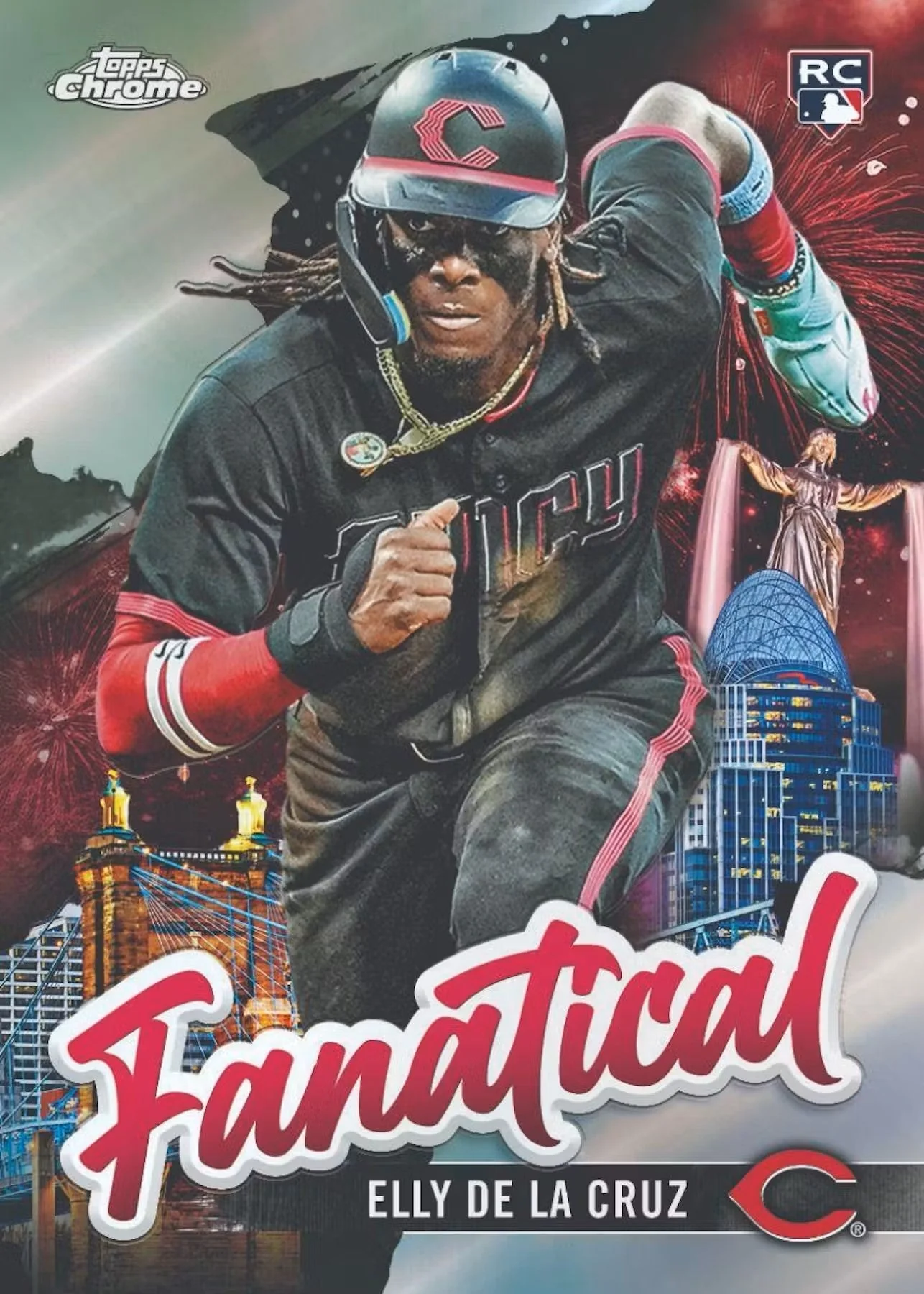 2024 Topps Chrome Baseball 7-Pack Blaster Box - Image 2