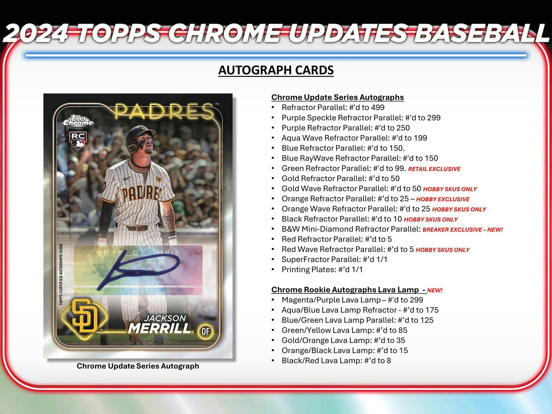 2024 Topps Chrome Update Series Baseball Hobby Box - Image 8