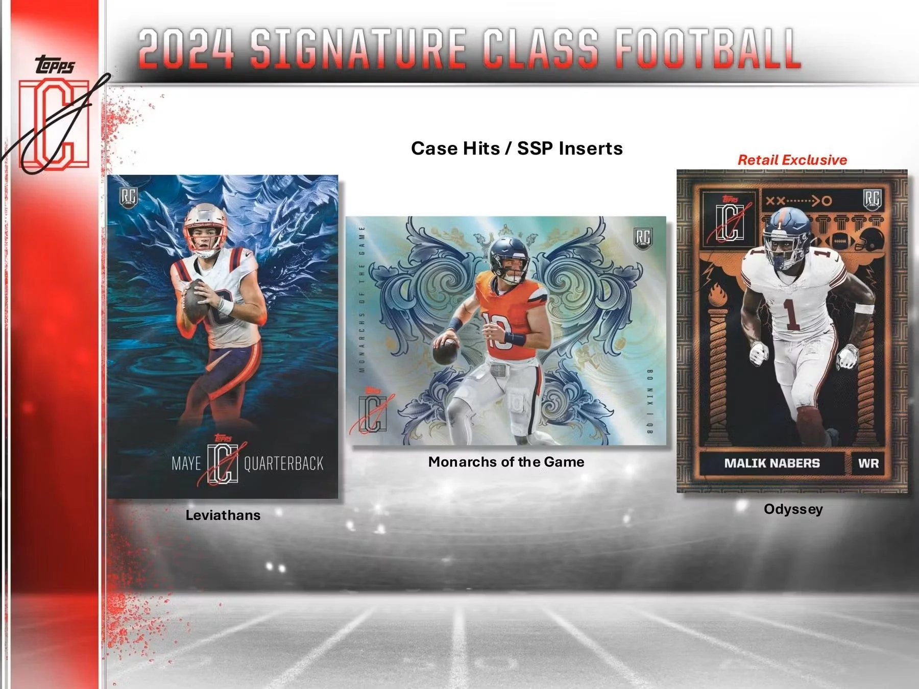 2024 Topps Signature Class Football Hobby Box - Image 6