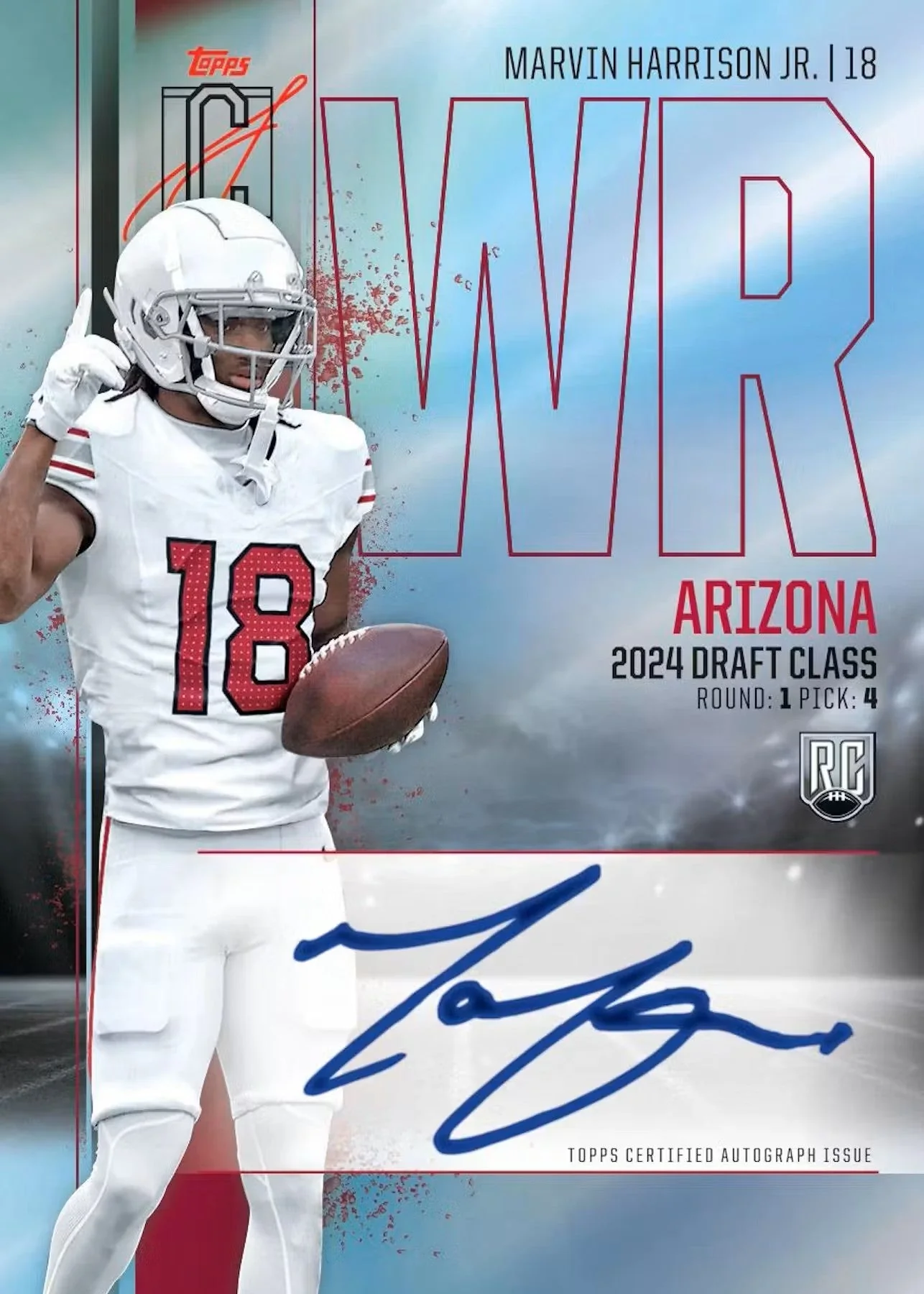 2024 Topps Signature Class Football Mega Box - Image 16