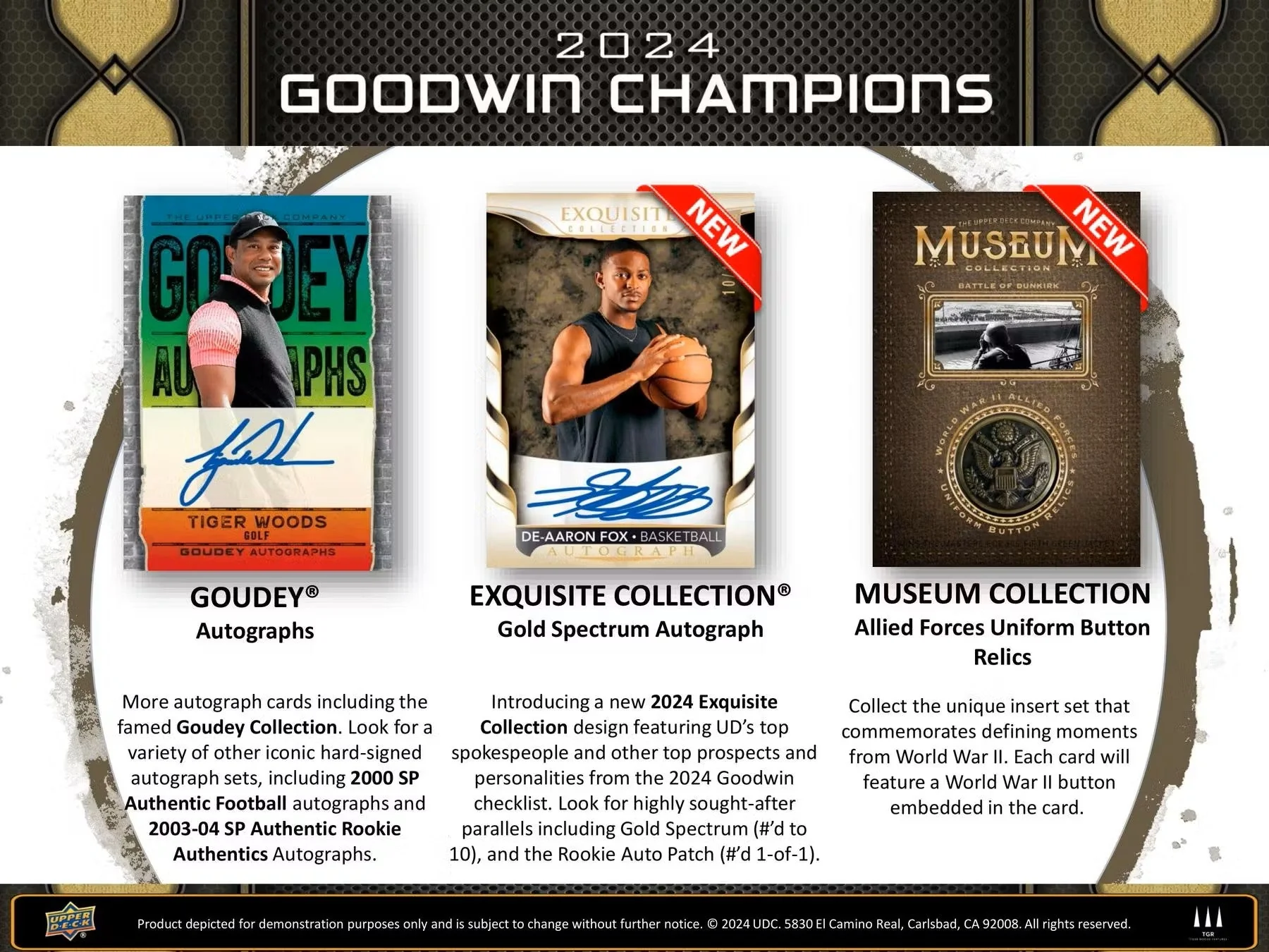 2024 Upper Deck Goodwin Champions CDD Exclusive Hobby Box - Image 7