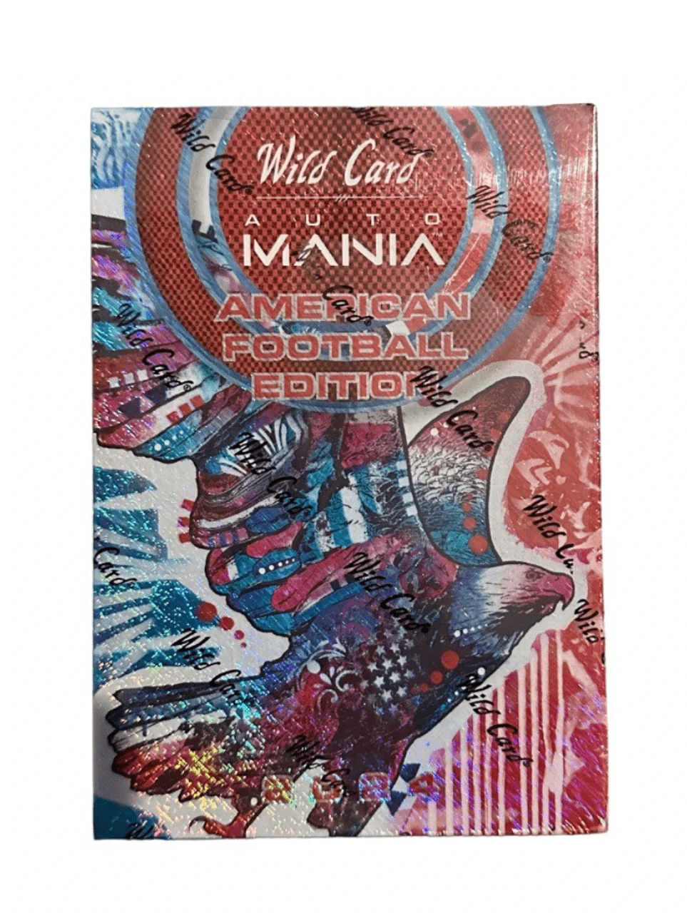 2024 Wild Card Auto Mania American Football Painted Eagle Jumbo Box