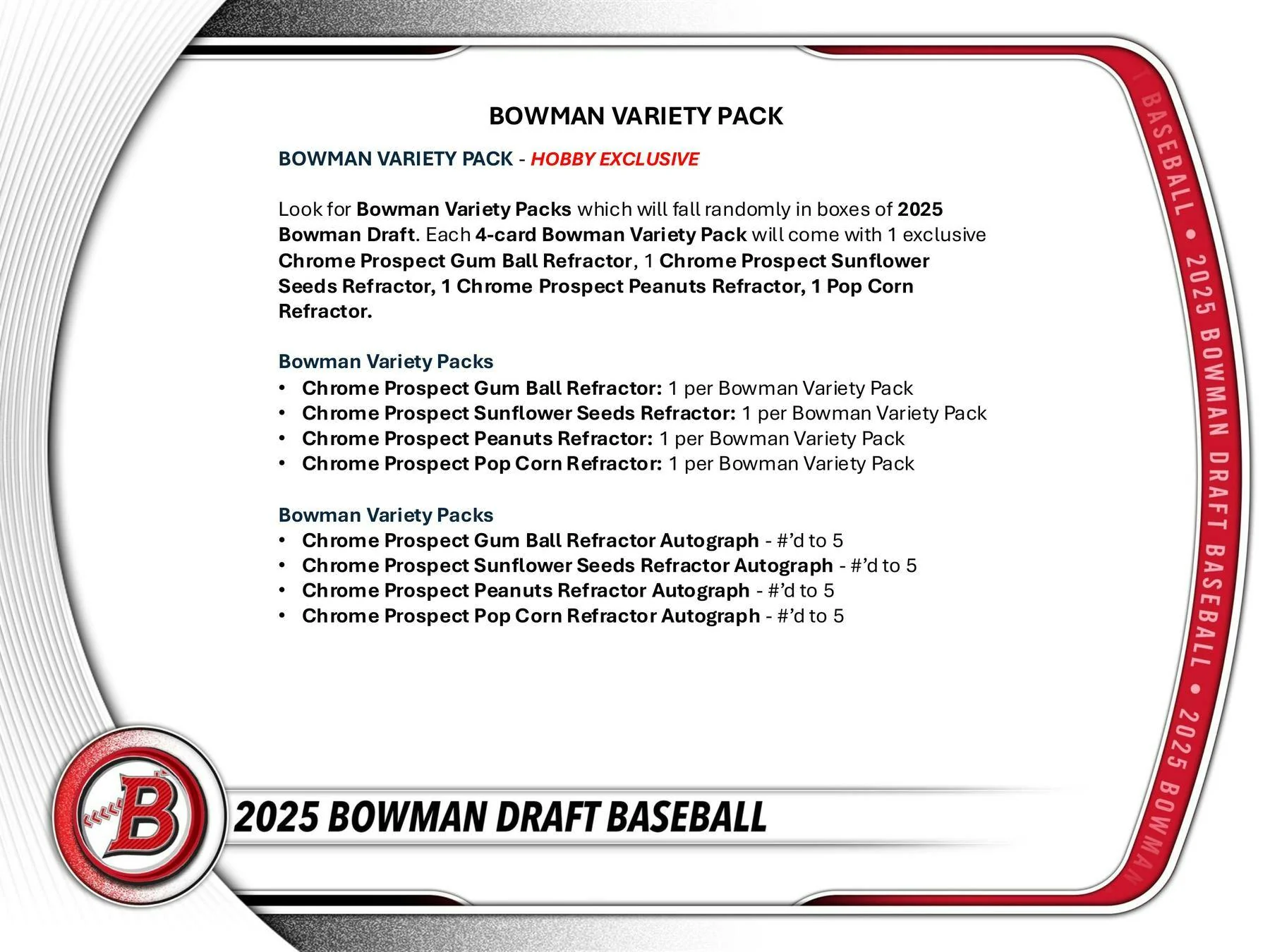 2025 Bowman Draft Baseball Hobby Jumbo Box | Columbia Sports Cards - Image 9