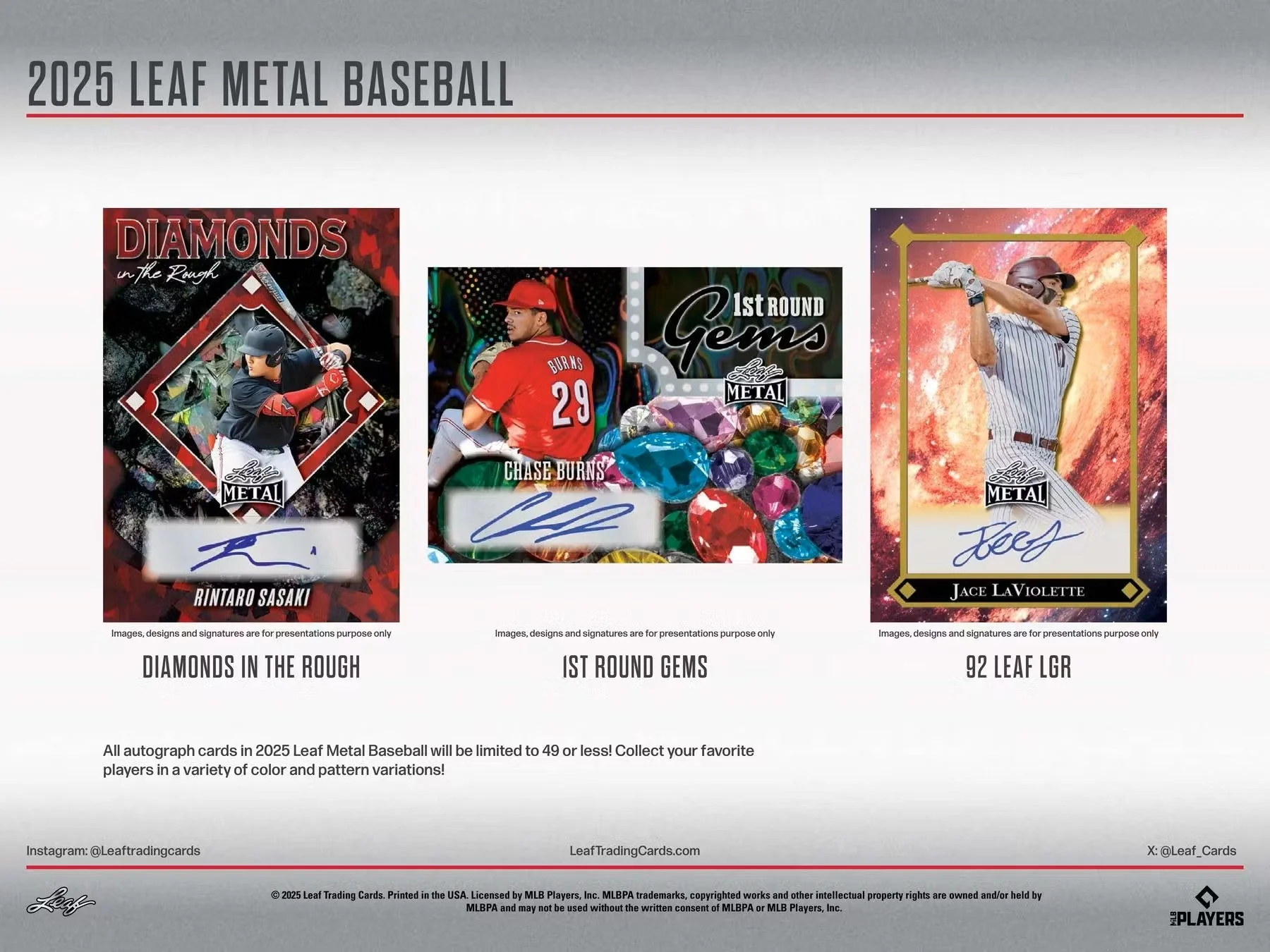 2025 Leaf Metal Baseball Jumbo Box | Columbia Sports Cards - Image 5