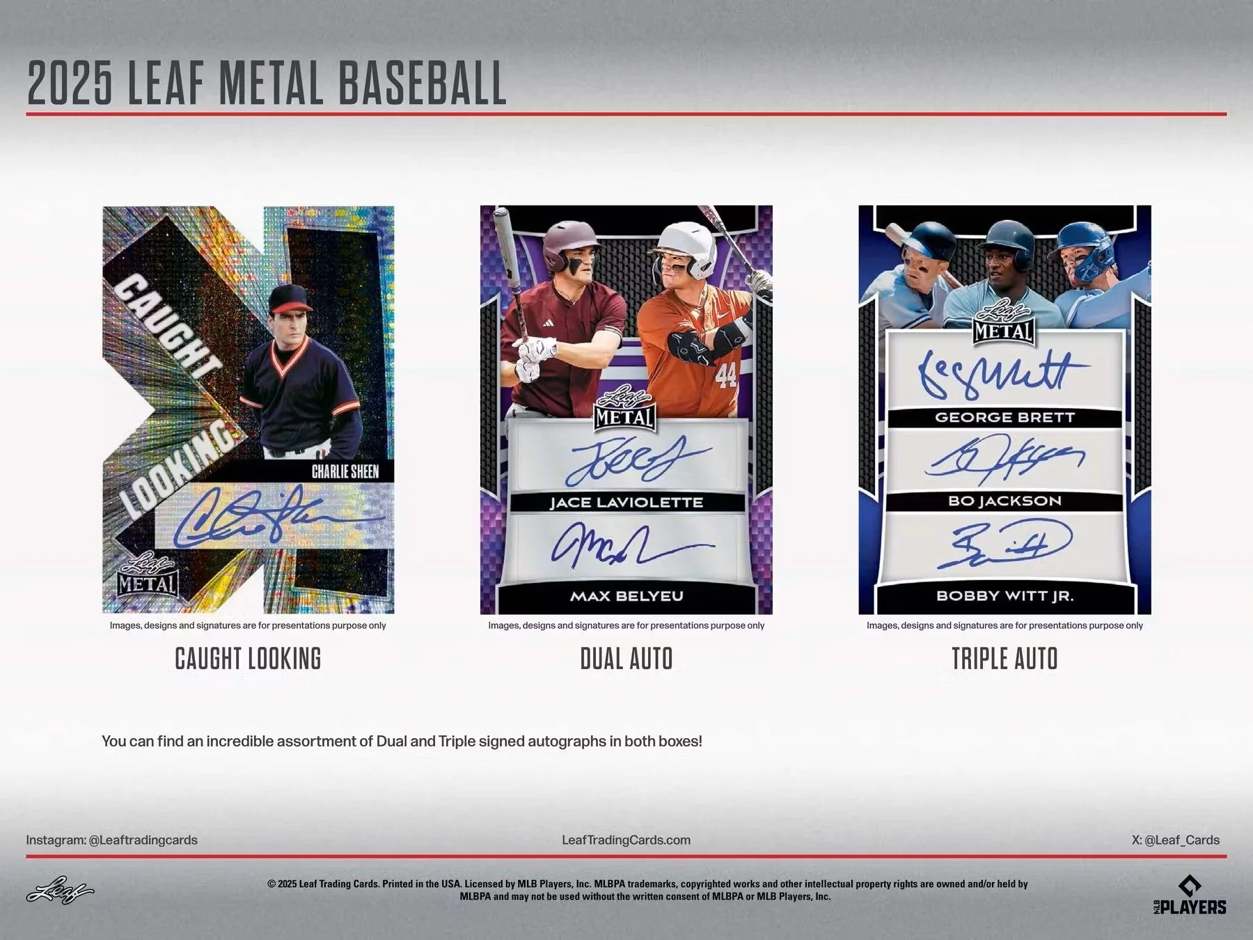 2025 Leaf Metal Baseball Jumbo Box | Columbia Sports Cards - Image 7