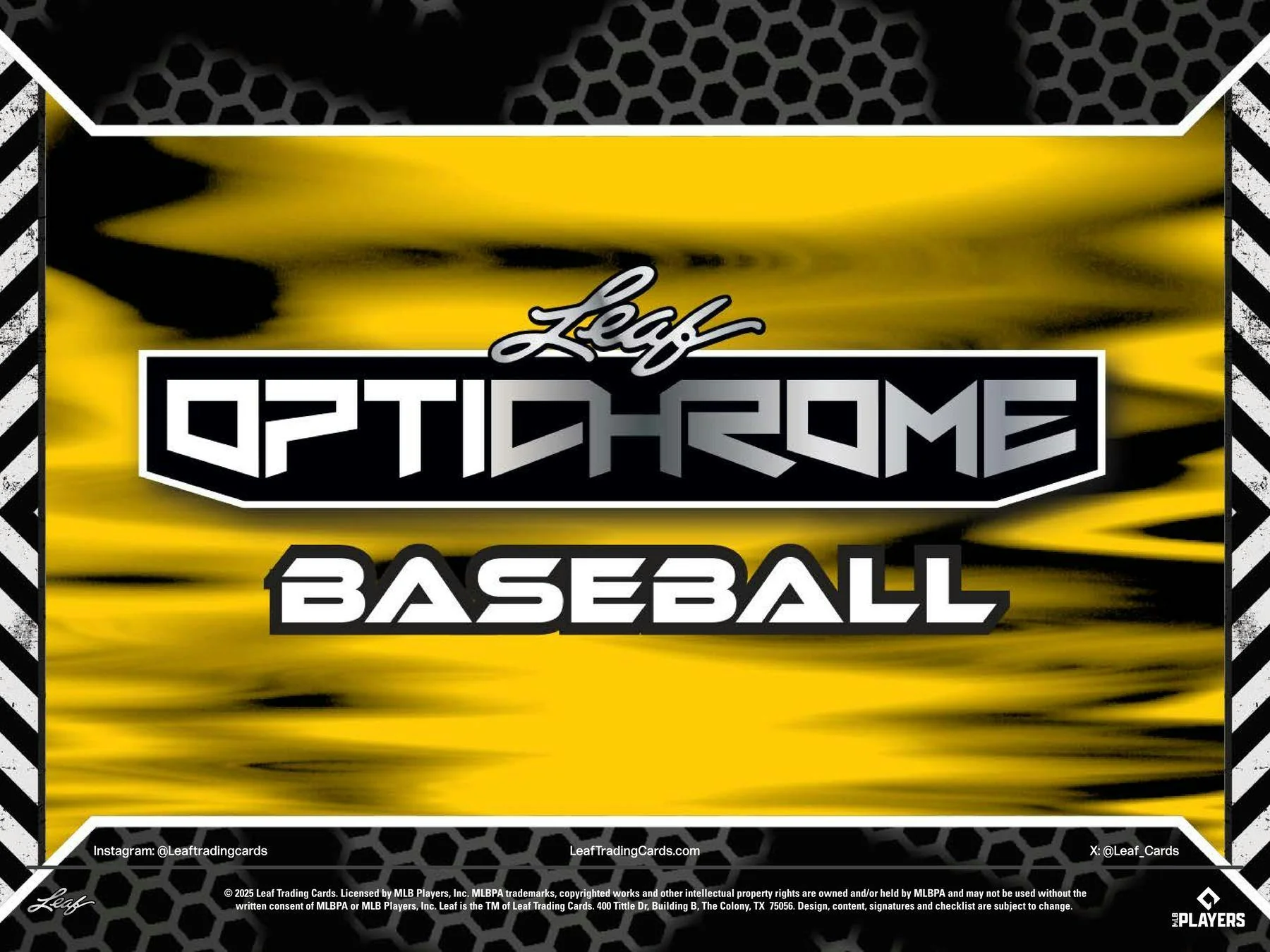 2025 Leaf Optichrome Baseball Hobby Box | Columbia Sports Cards - Image 2