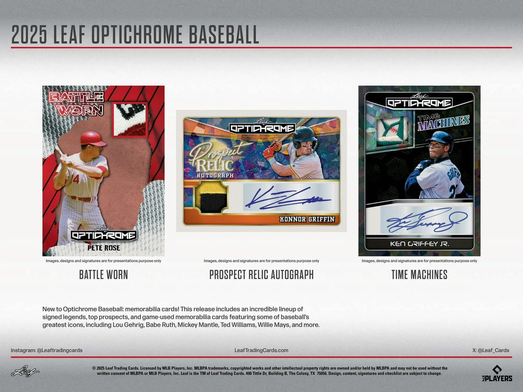 2025 Leaf Optichrome Baseball Hobby Jumbo Box | Columbia Sports Cards - Image 5