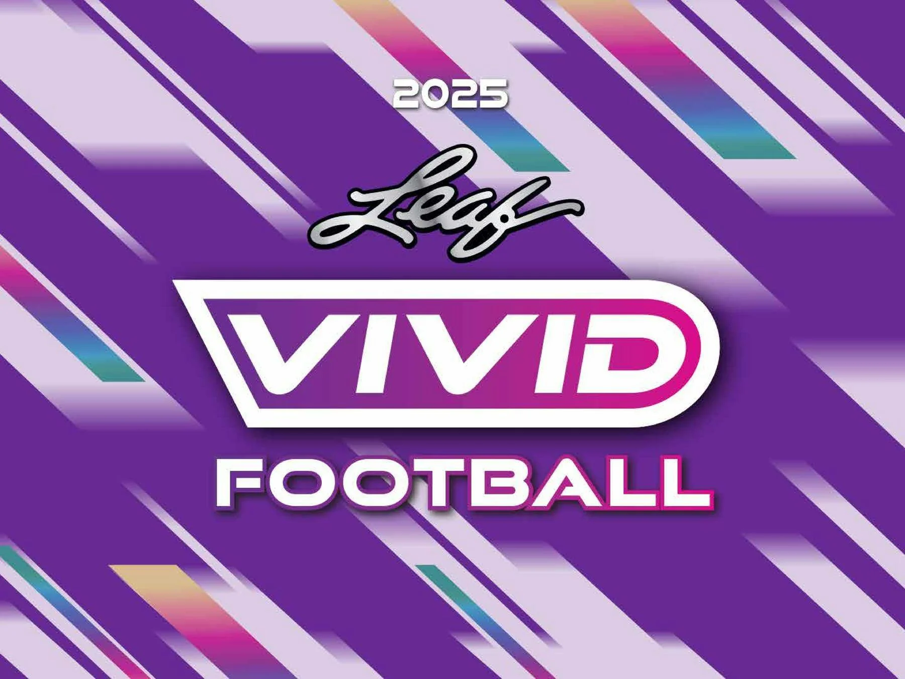 2025 Leaf Vivid Football Hobby Jumbo Box | Columbia Sports Cards - Image 3