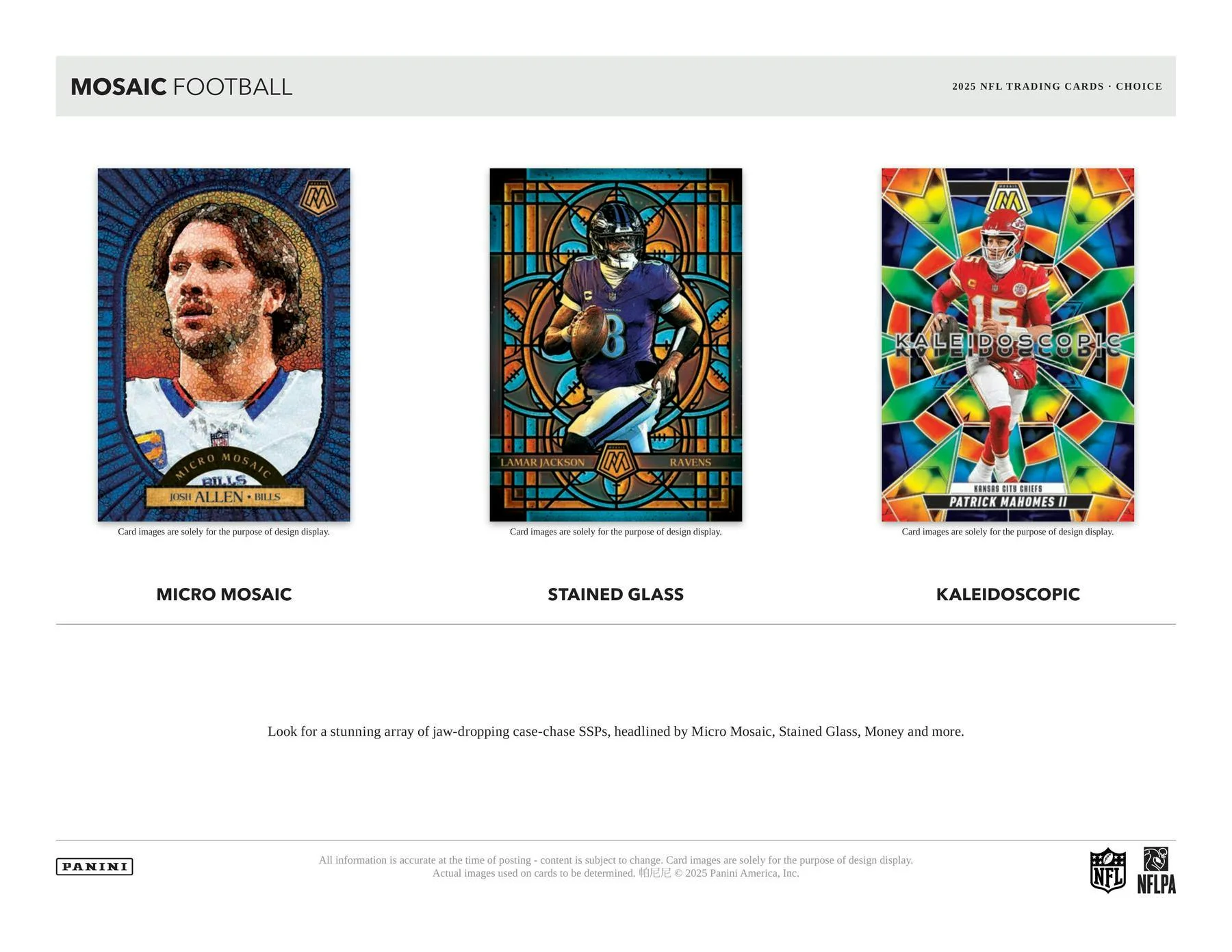 2025 Panini Mosaic Football Choice Box | Columbia Sports Cards - Image 4