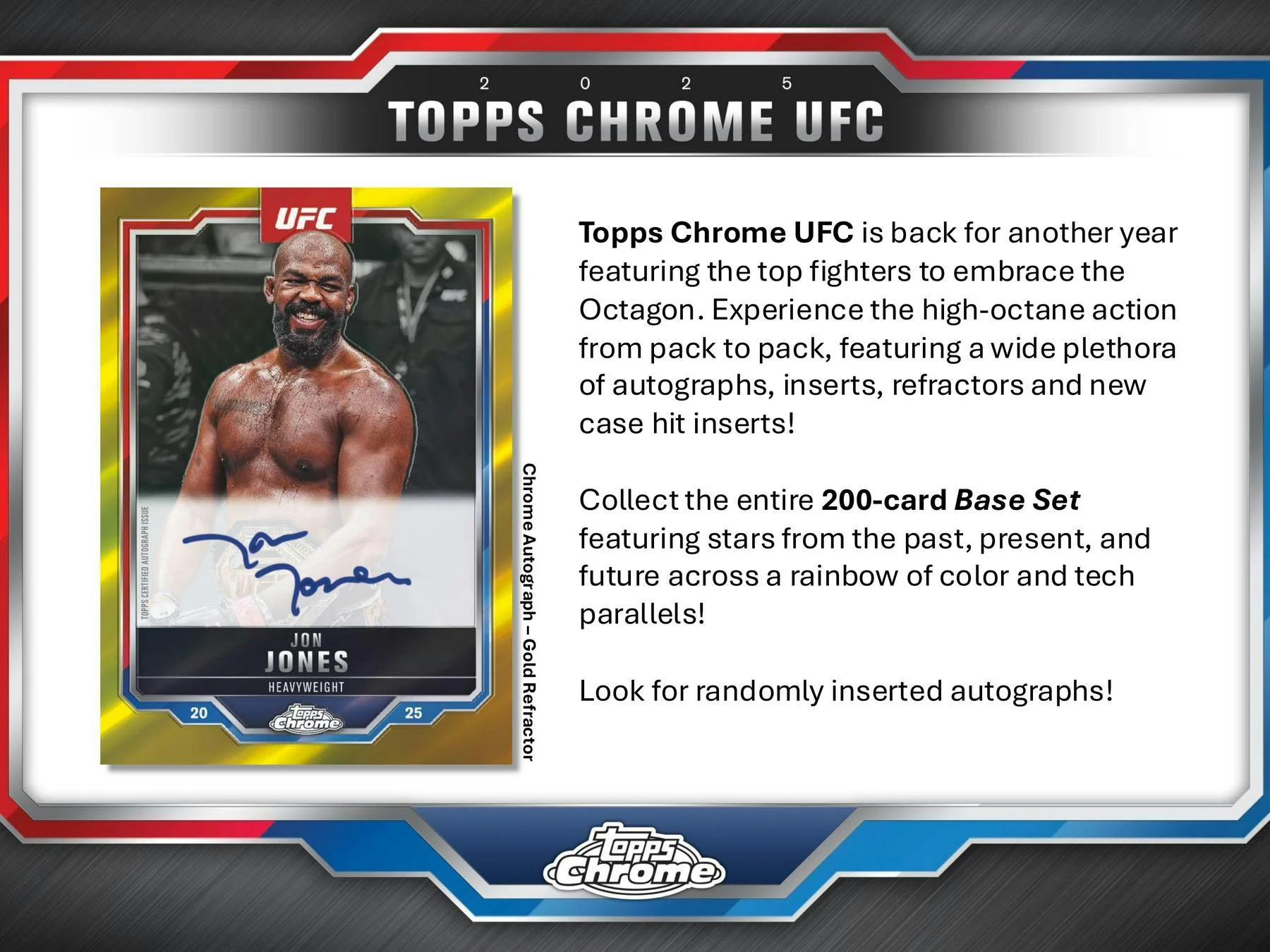 2025 Topps Chrome UFC Mega Box - Image 3