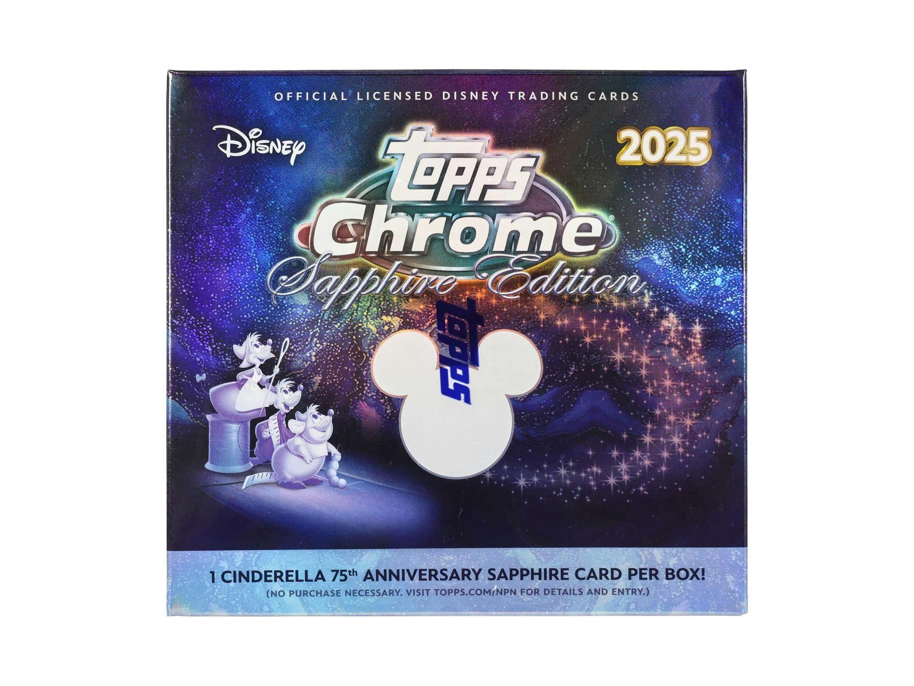 2025 Topps Disney Chrome Sapphire Hobby Box