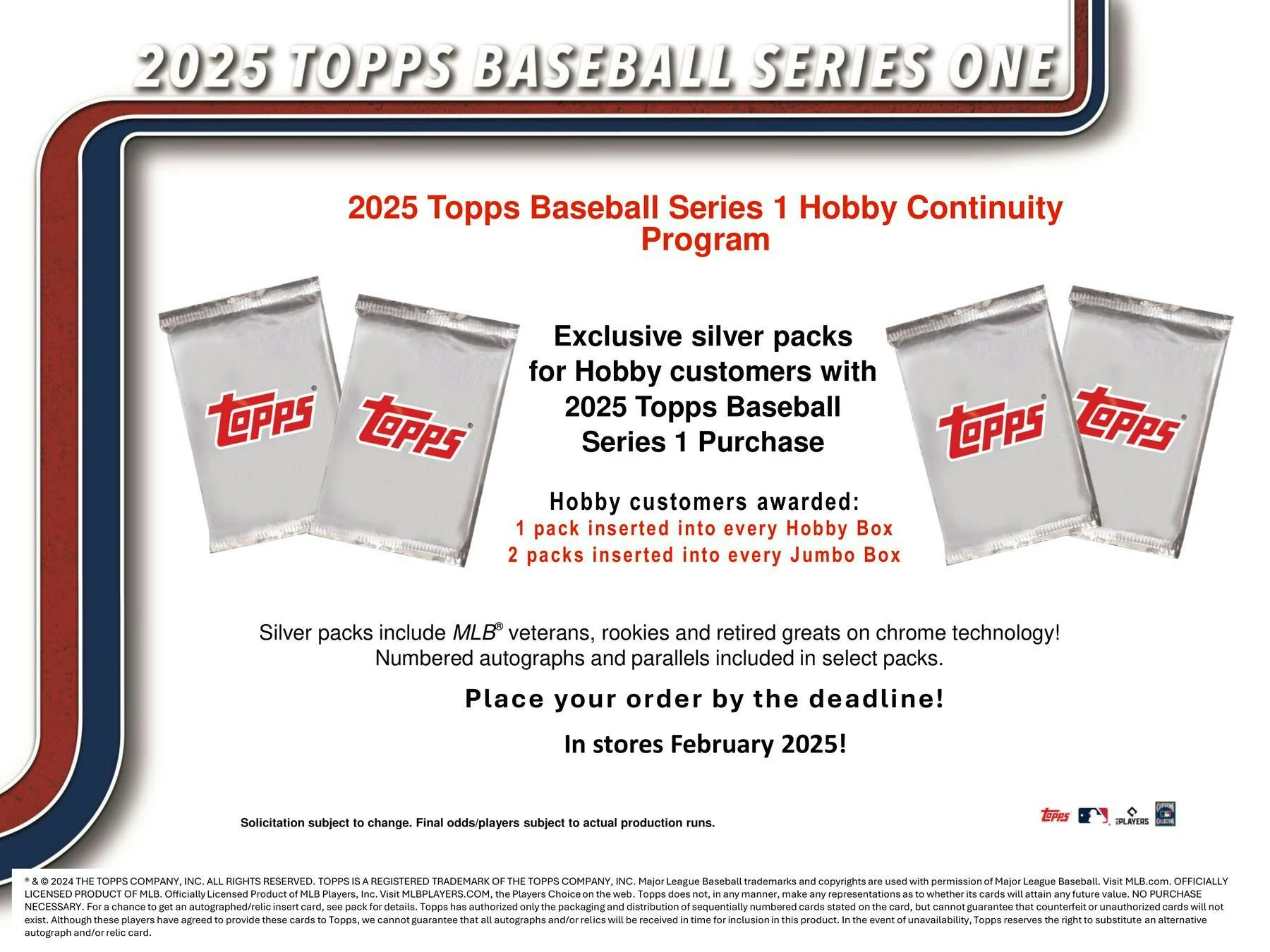2025 Topps Series 1 Baseball Hobby Box - Image 13