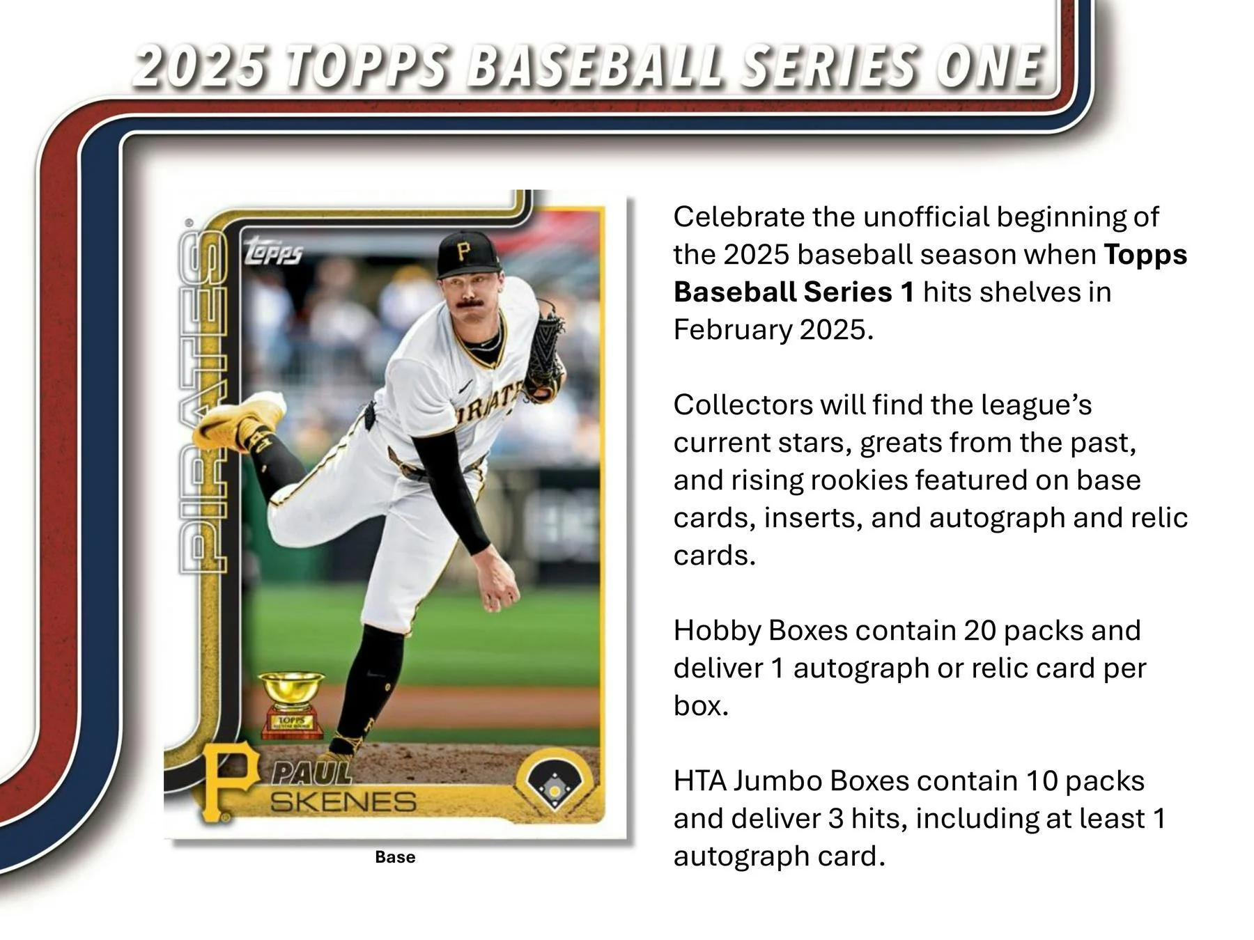 2025 Topps Series 1 Baseball Hobby Box - Image 5