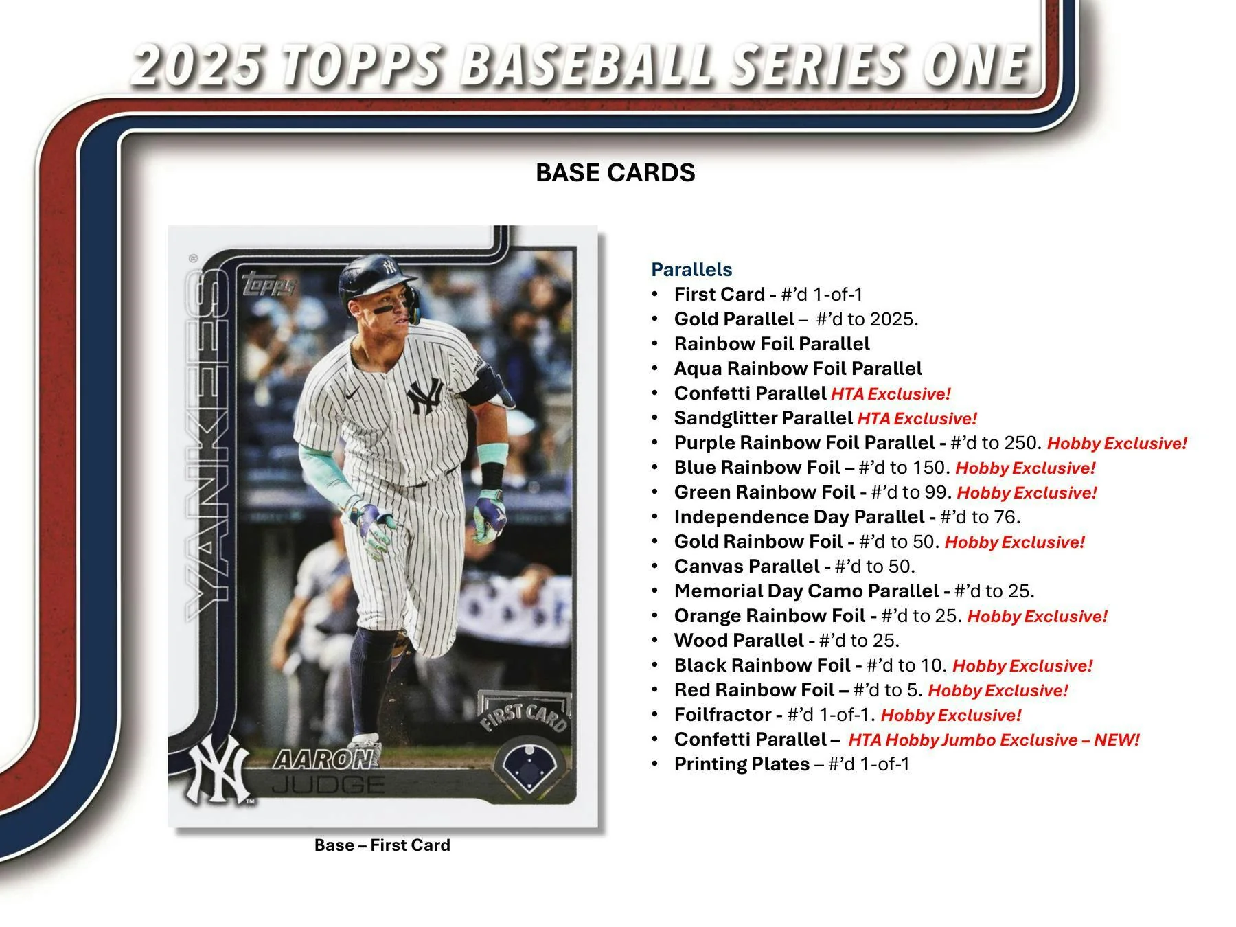 2025 Topps Series 1 Baseball Hobby Box - Image 6