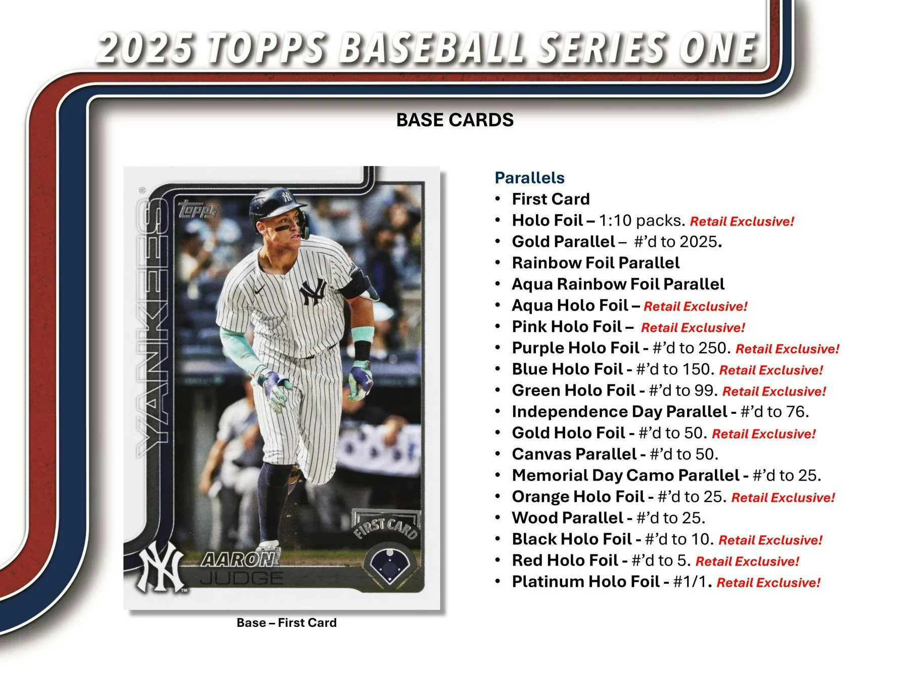 2025 Topps Series 1 Baseball Retail 20-Pack Box - Image 3