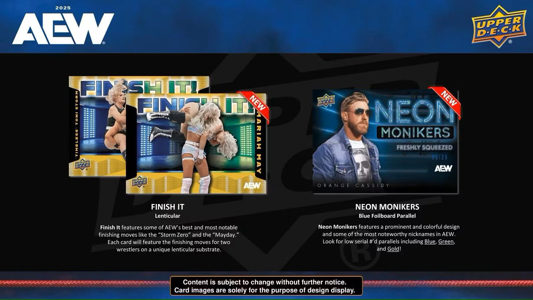 2025 Upper Deck AEW All Elite Wrestling Hobby Box - Image 5
