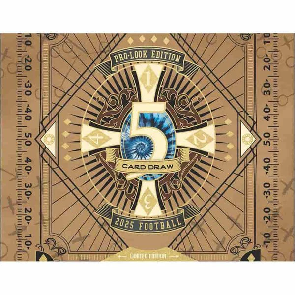 2025 Wild Card 5-Card Draw Football Pro-Look Edition Hobby Box | Columbia Sports Cards