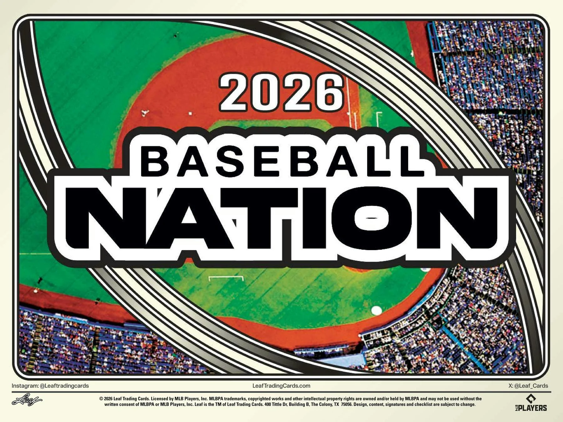 2026 Leaf Baseball Nation Hobby Jumbo Box | Columbia Sports Cards