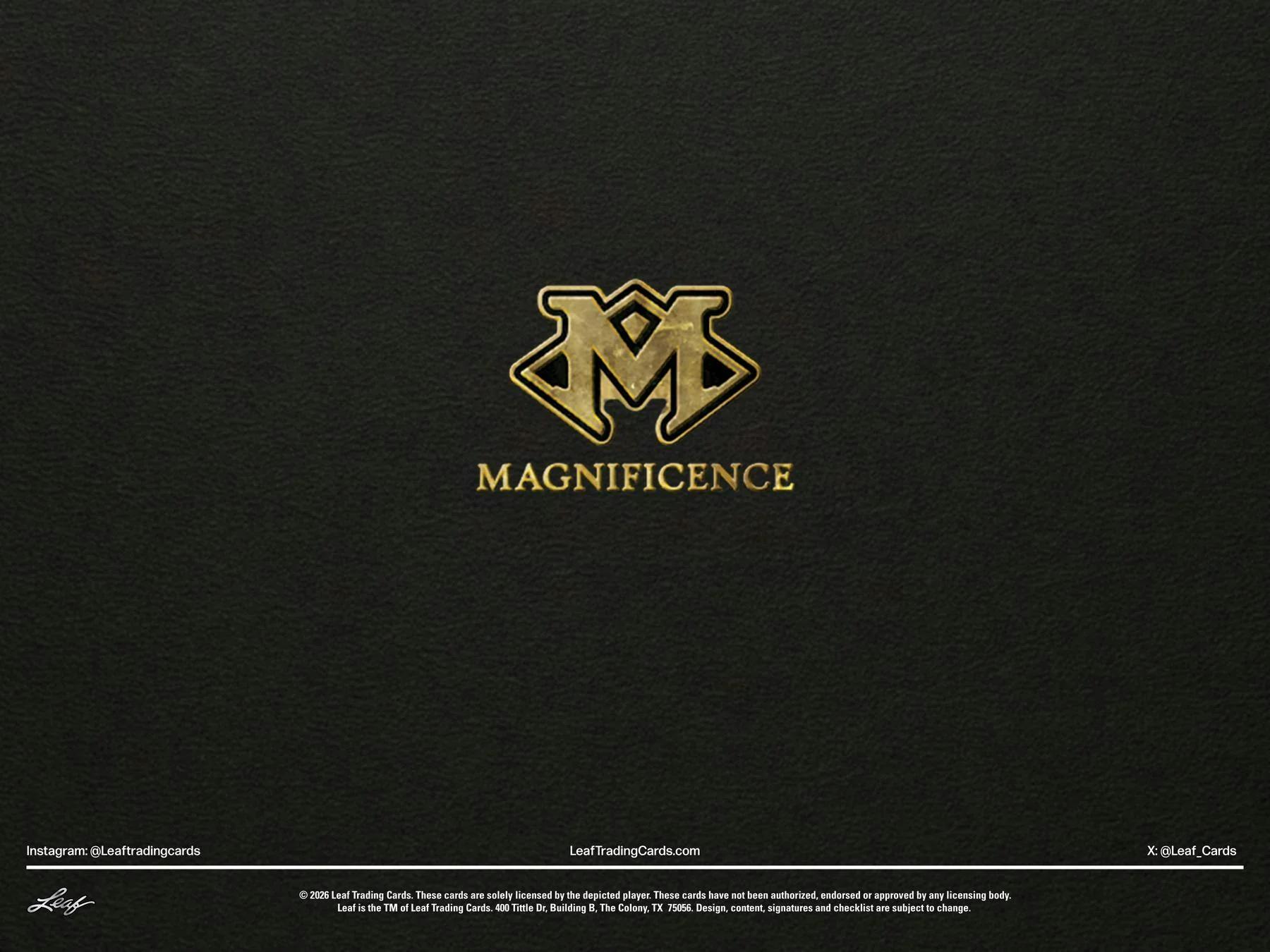 2026 Leaf Magnificence Multi-Sport Hobby Box | Columbia Sports Cards