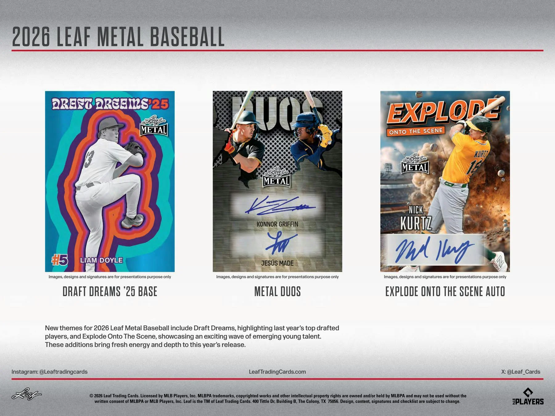 2026 Leaf Metal Baseball Hobby Box | Columbia Sports Cards - Image 4
